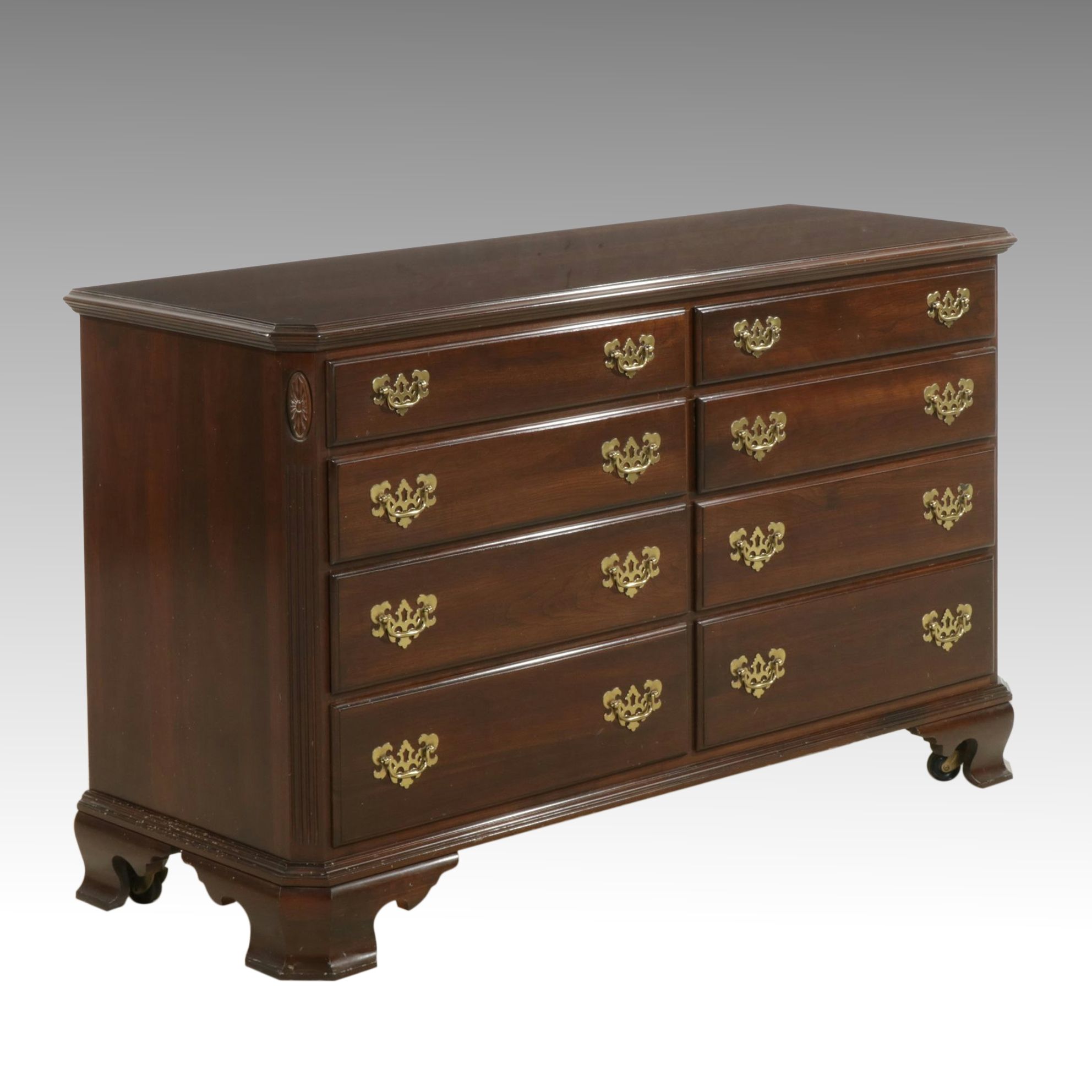 Ethan Allen Federal Style Cherry Dresser