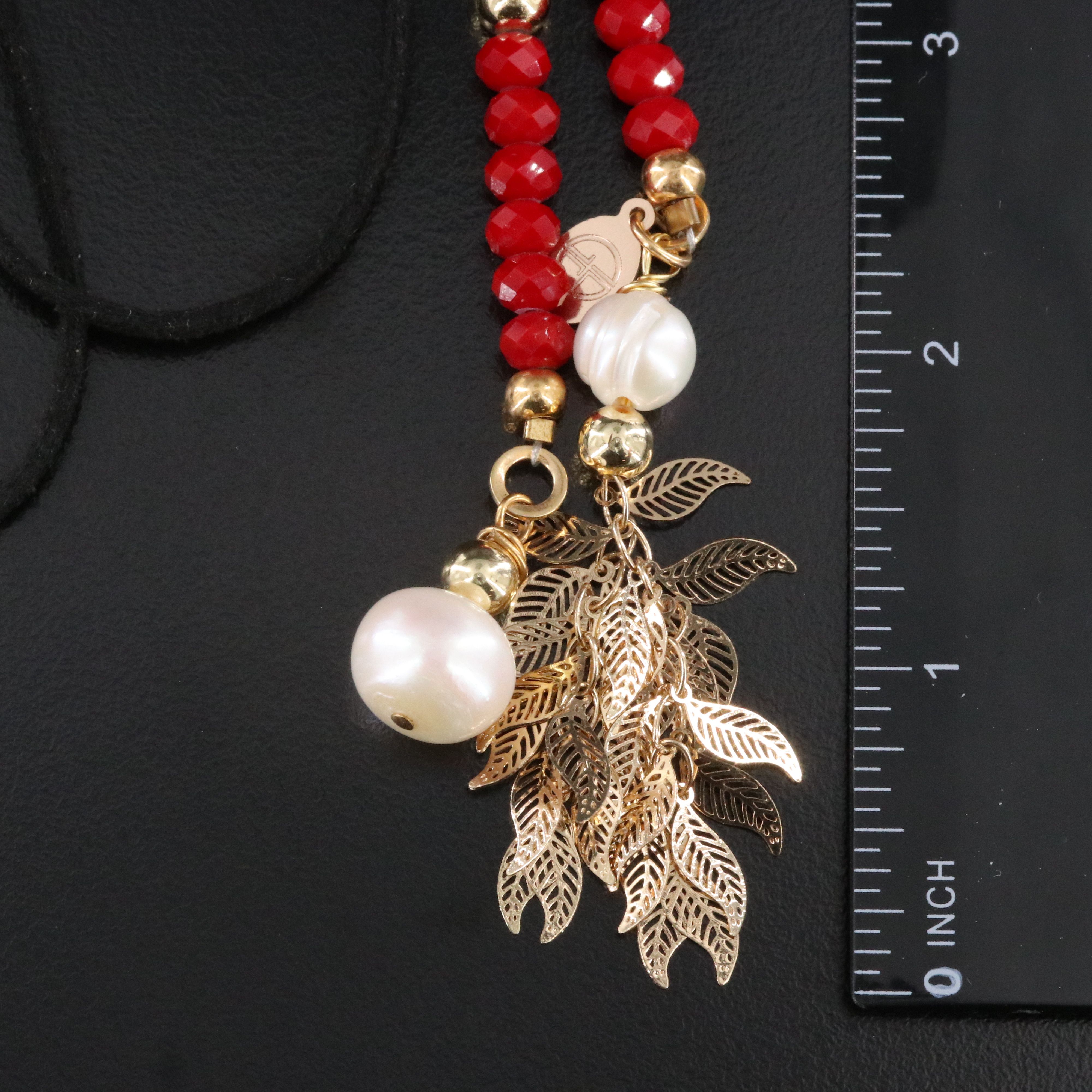 Convertible Pearl and Glass Necklace