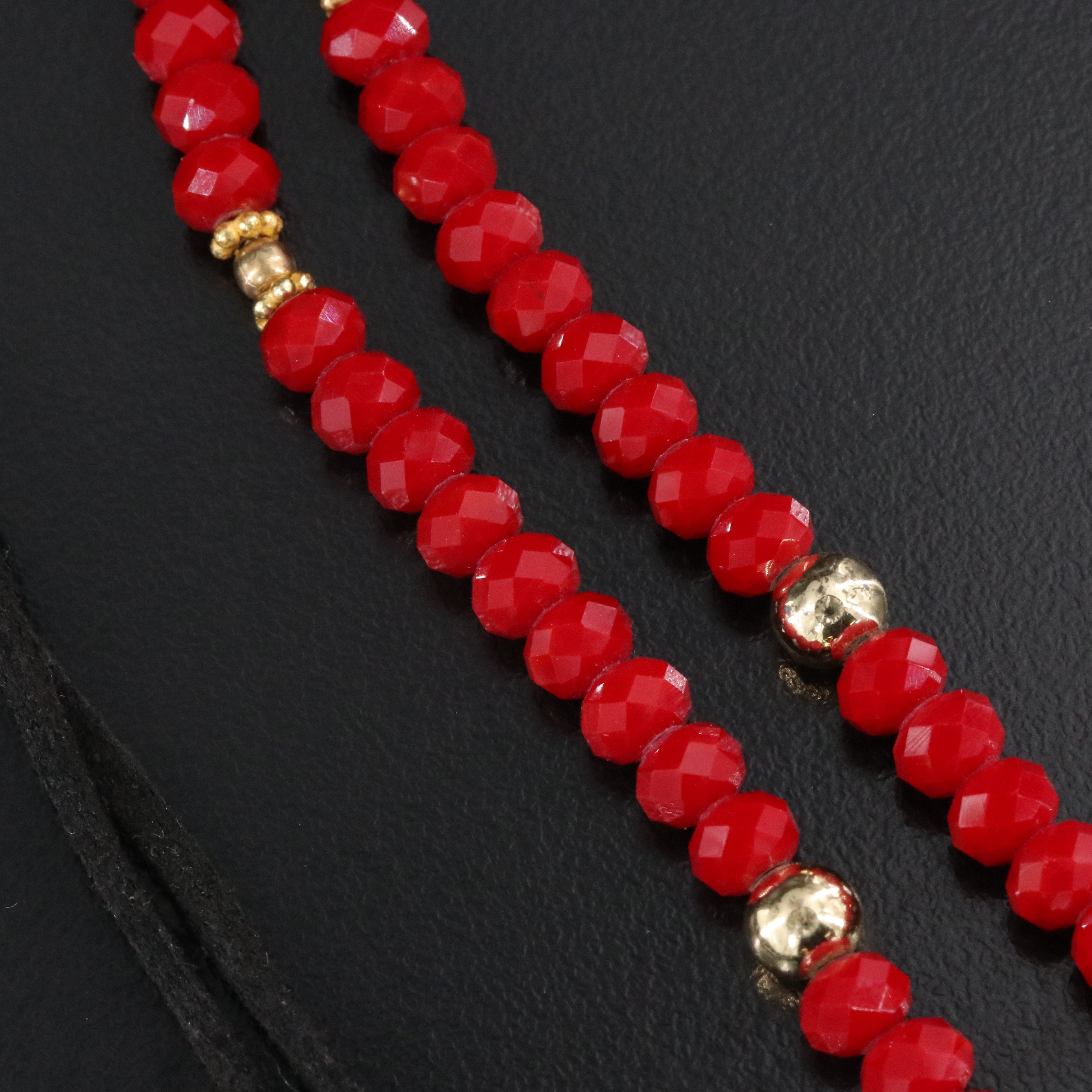 Convertible Pearl and Glass Necklace