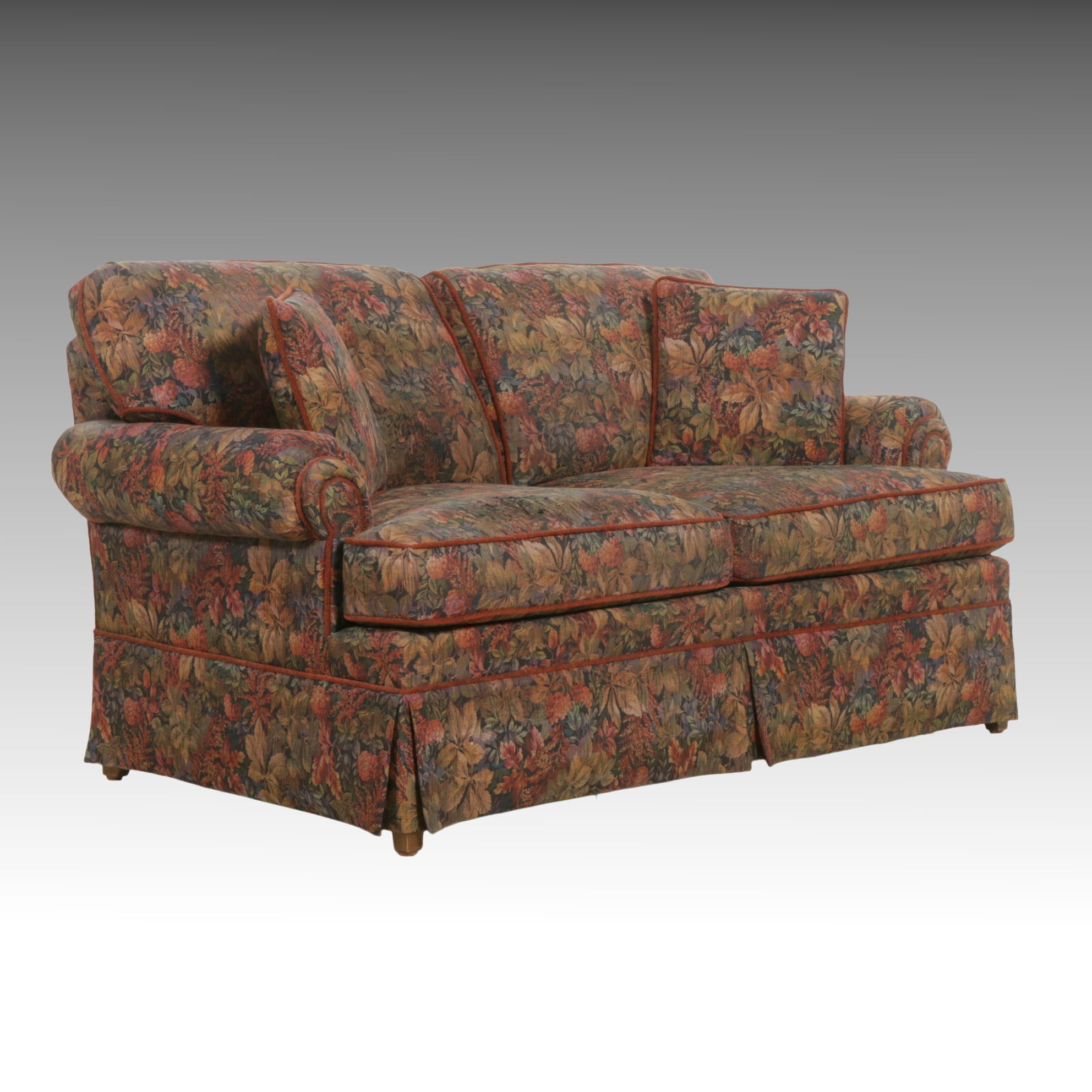 Custom Upholstered Loveseat, Late 20th Centrury