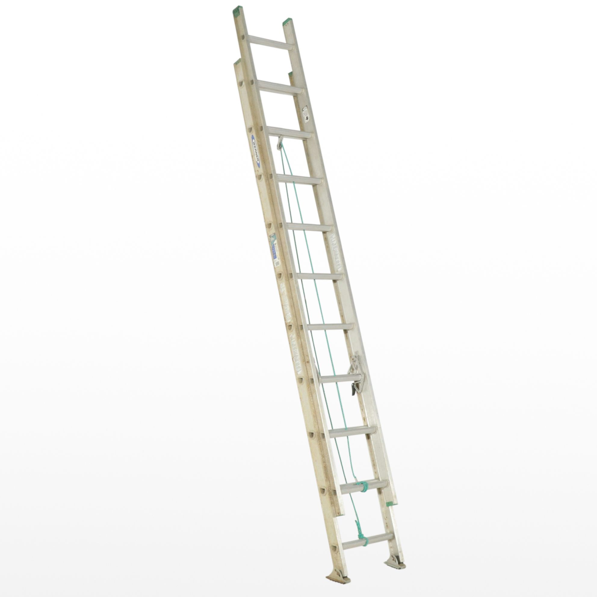 Werner Aluminum Model D1220-2 Extension Ladder