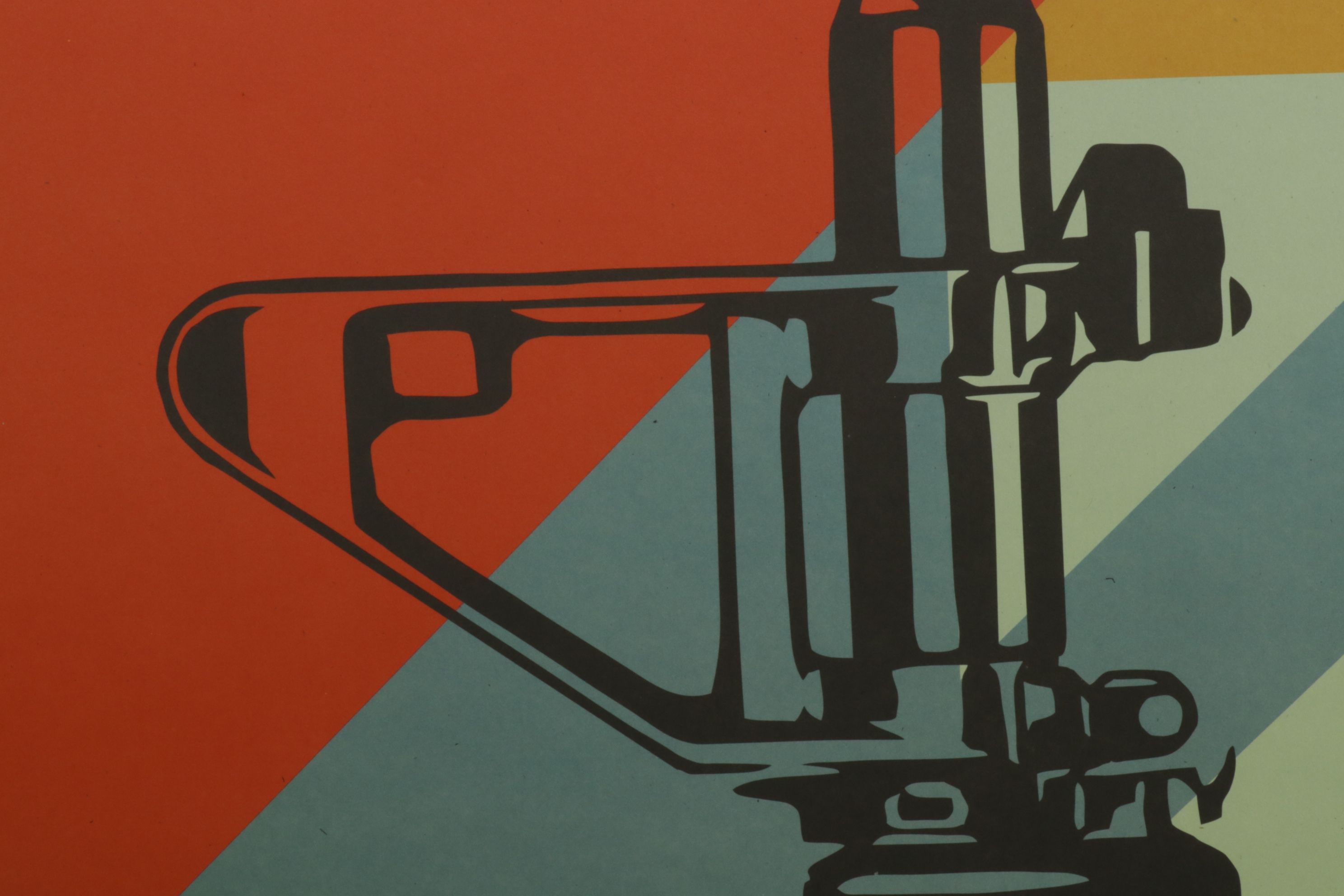 Shepard Fairey Offset Lithograph "AR-15 Lily", 2026