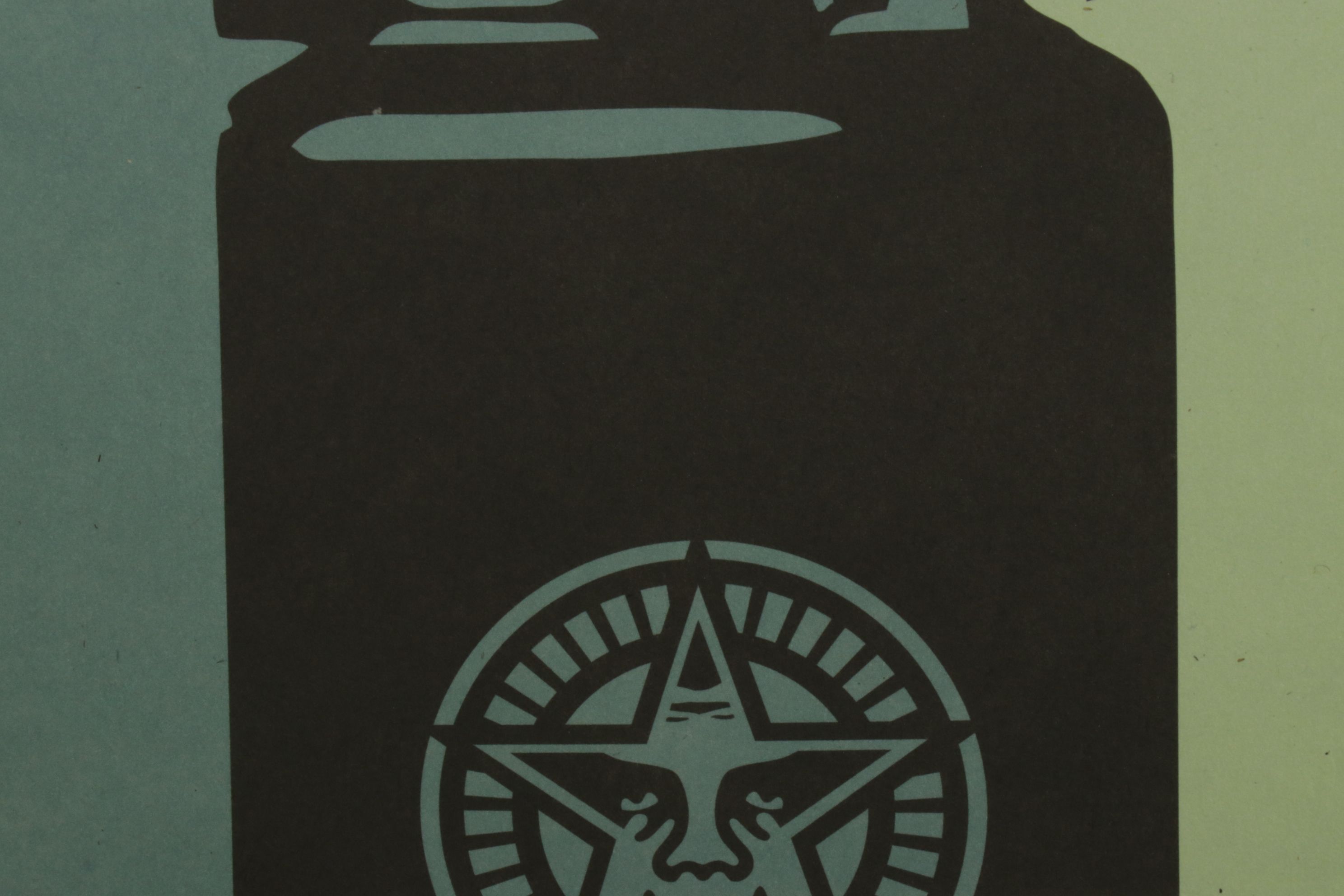 Shepard Fairey Offset Lithograph "AR-15 Lily", 2026