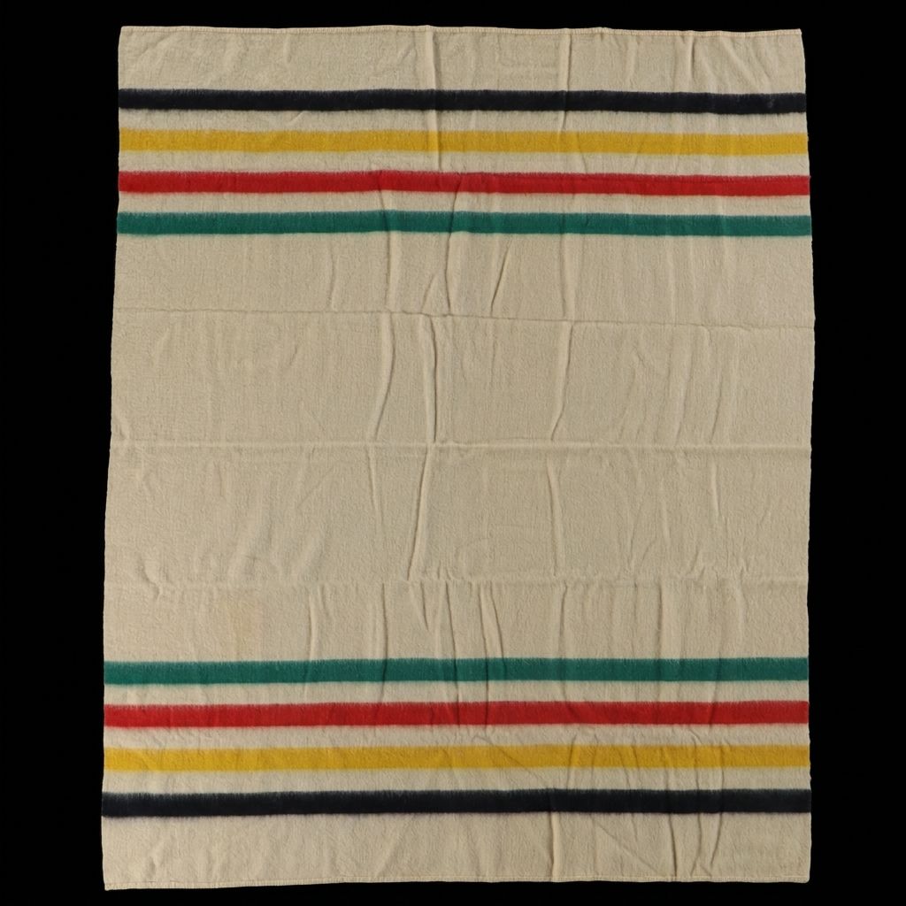 Early's English Striped Wool Blanket