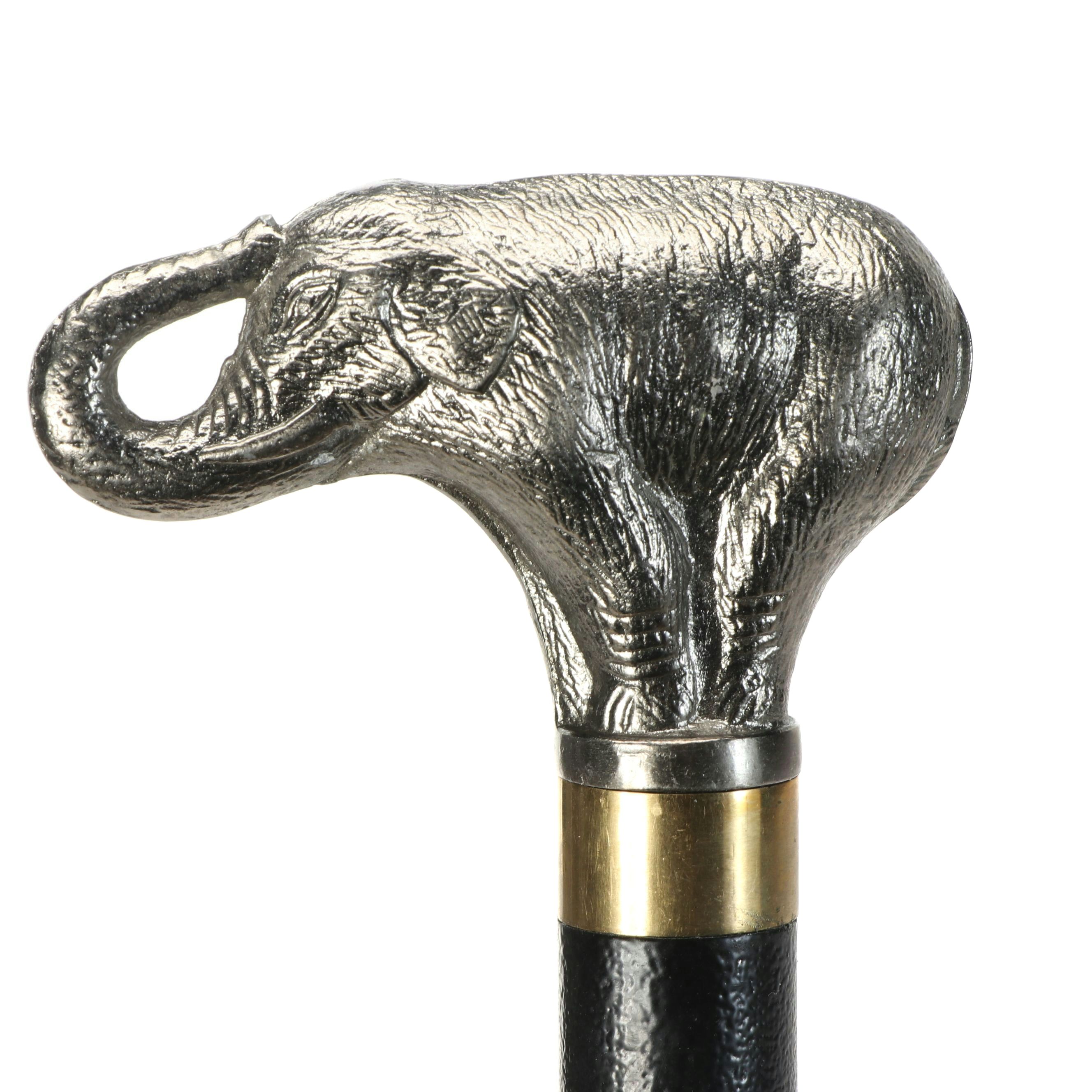 Elephant Handle Sword Cane