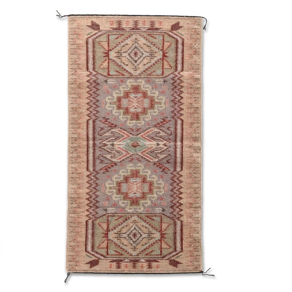 2'2 x 4'3 Handwoven Navajo Modern Style Accent Rug