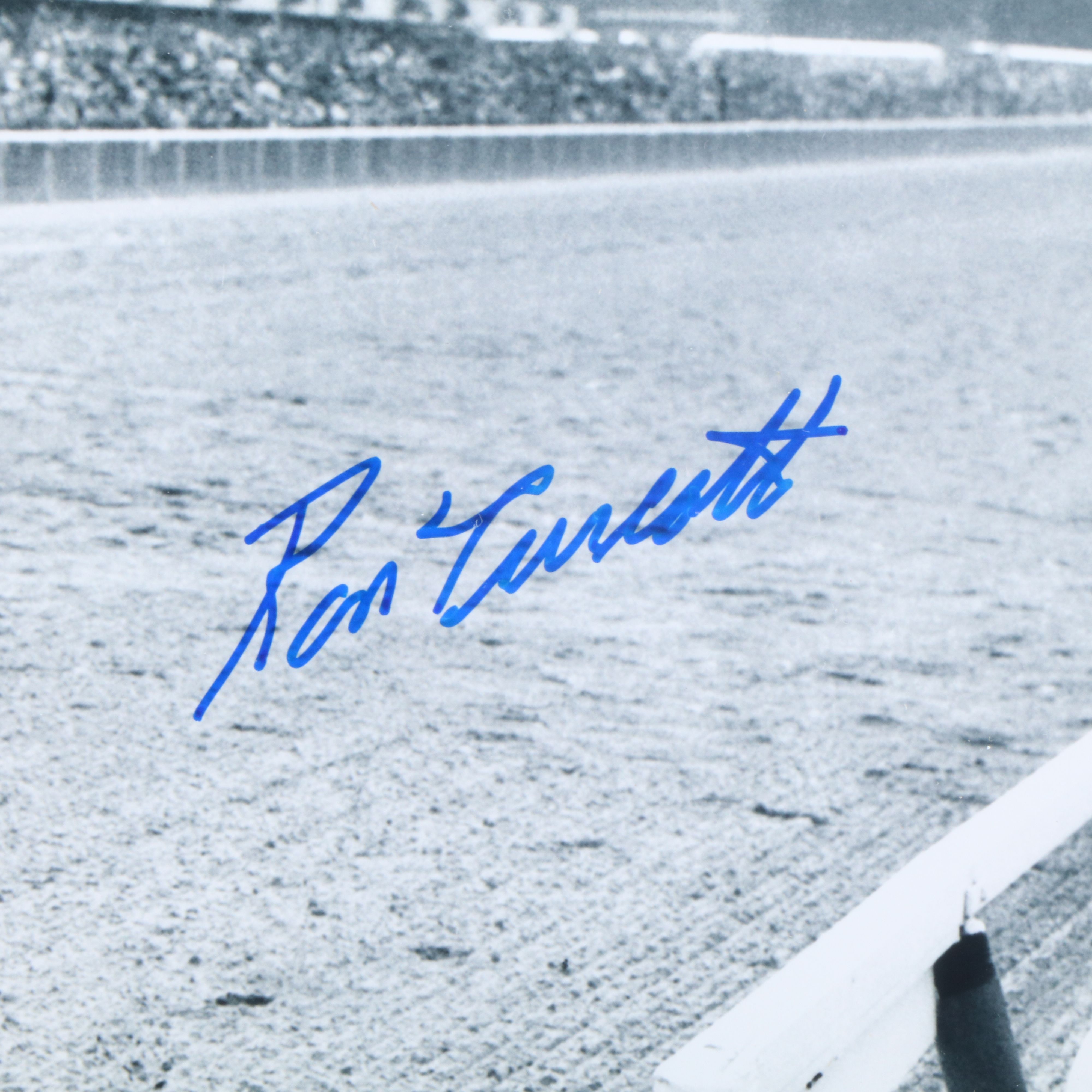 Ron Turcotte Signed Print Featuring Secretariat, JSA
