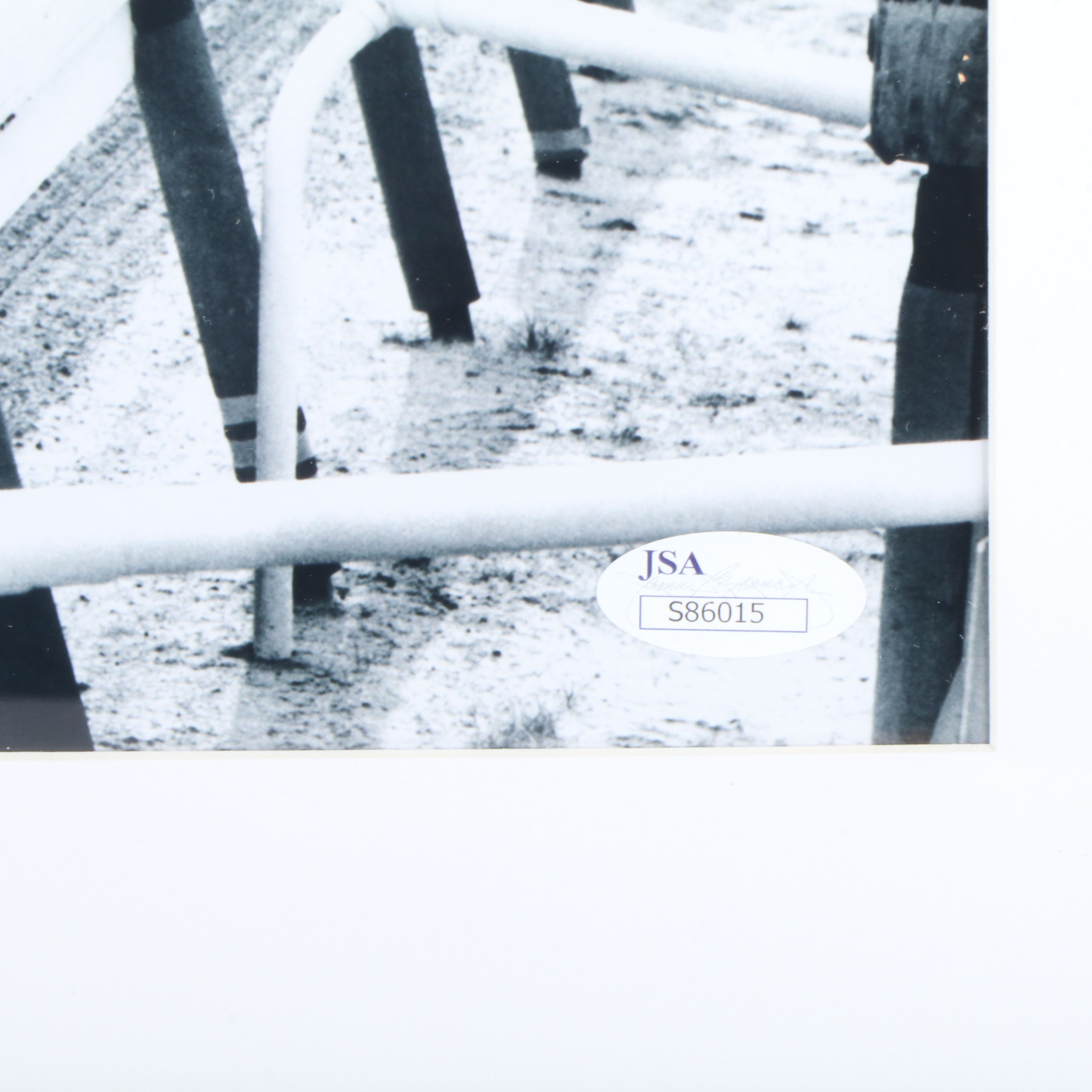 Ron Turcotte Signed Print Featuring Secretariat, JSA