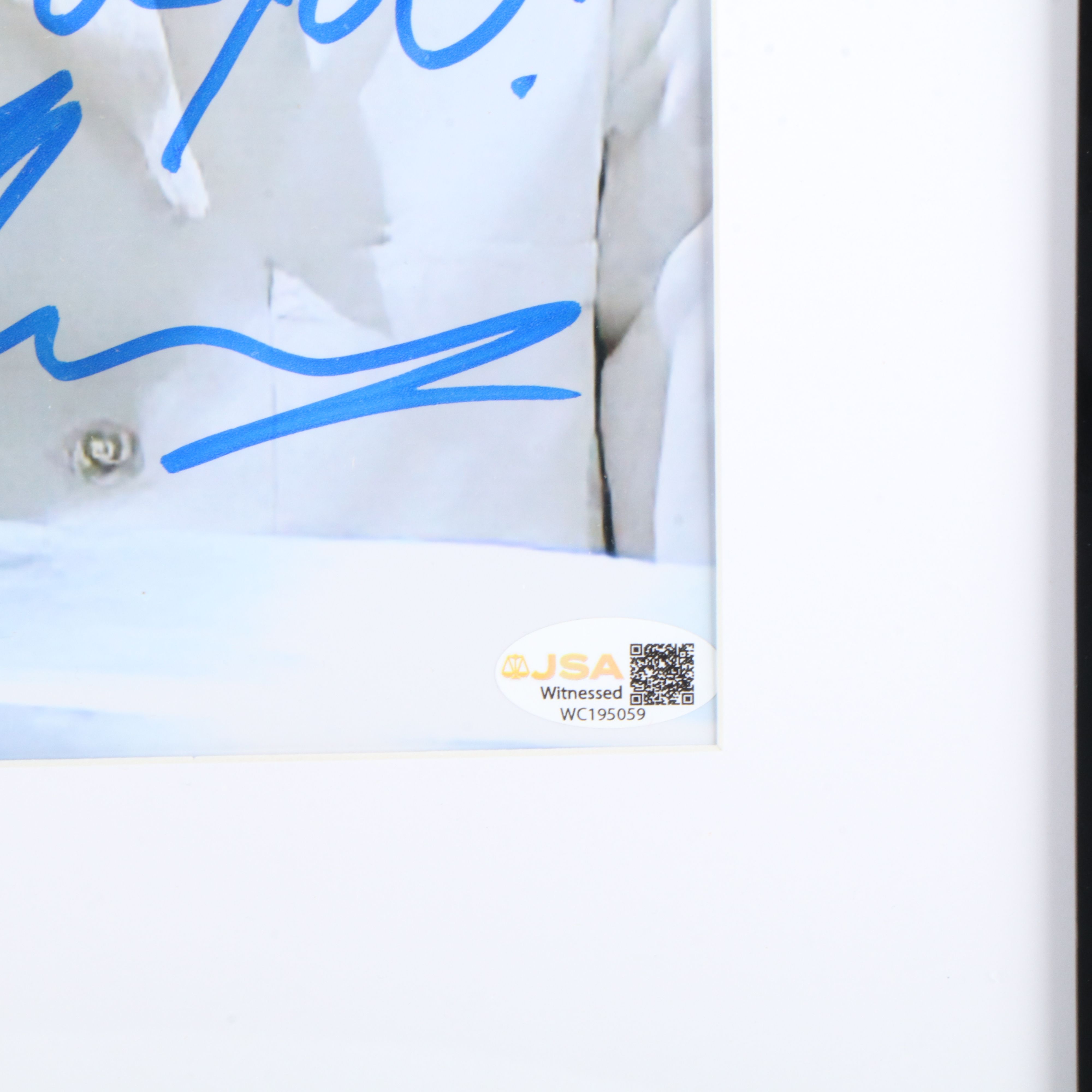 Larry Thomas Signed “No Soup For You!” Seinfeld Print in Matted Frame, JSA