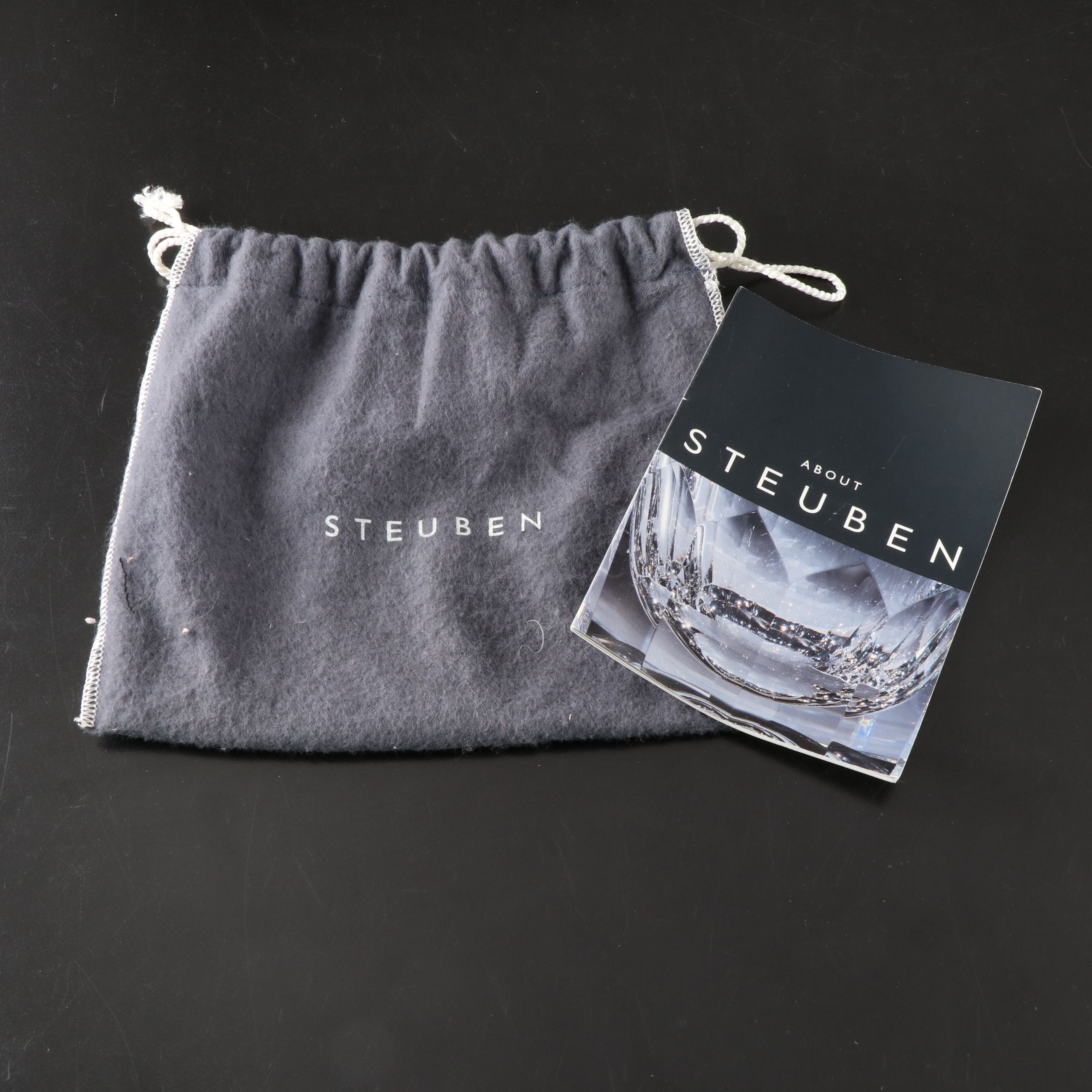 Steuben Art Glass Crystal Paperweight