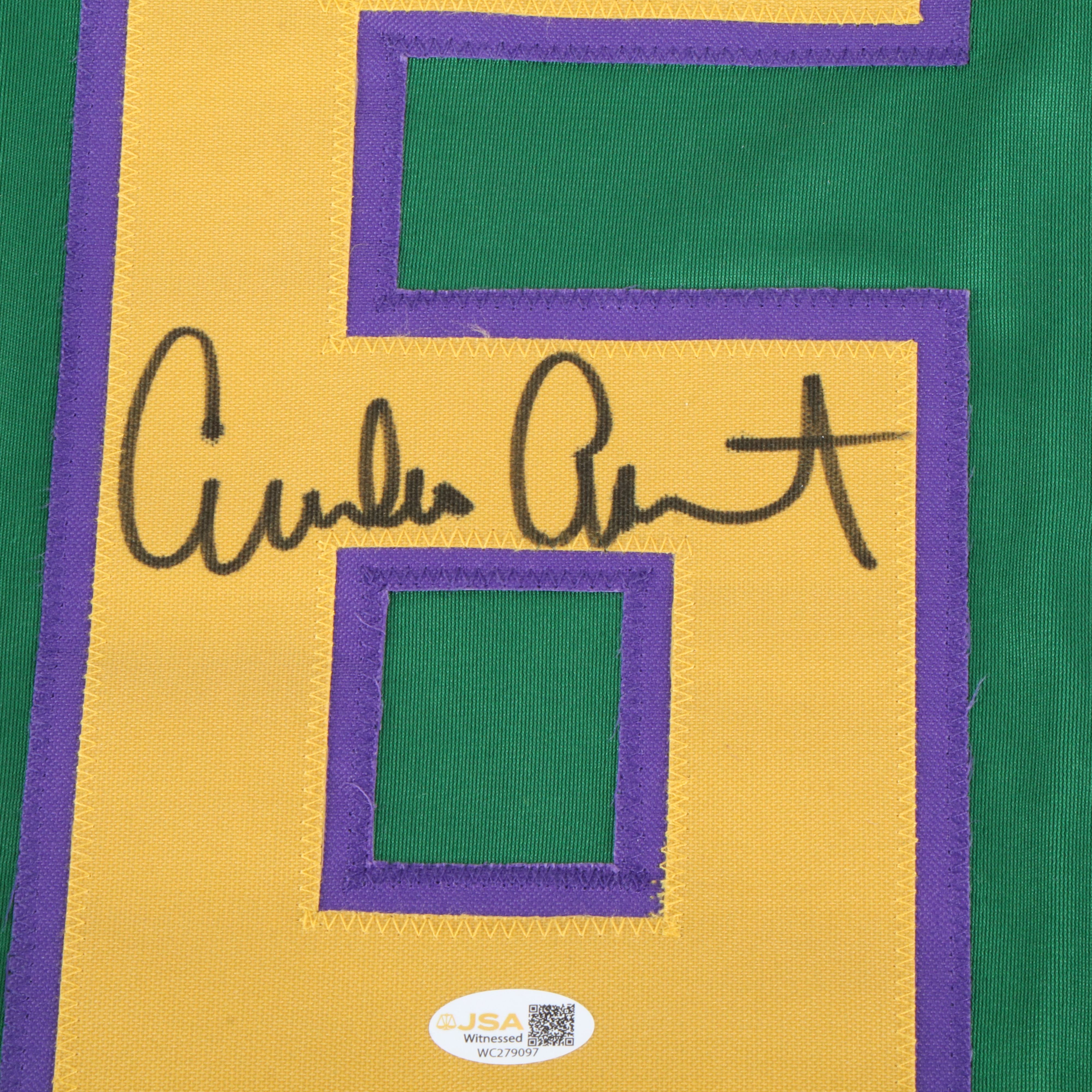 Emilio Estevez Signed “The Mighty Ducks: Bombay” Hockey Jersey, JSA
