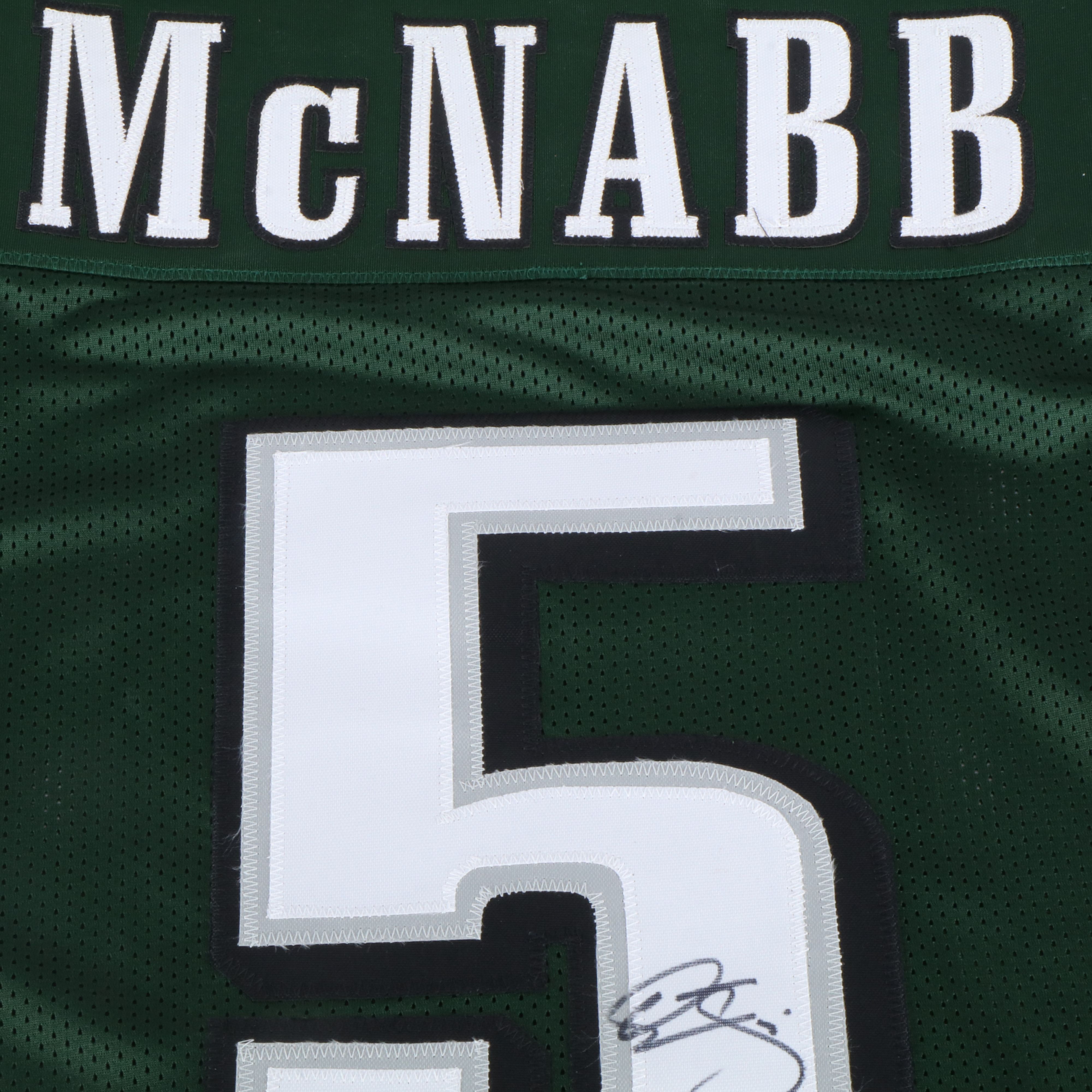 Donovan McNabb Signed Philadelphia Eagles Football Jersey, Beckett