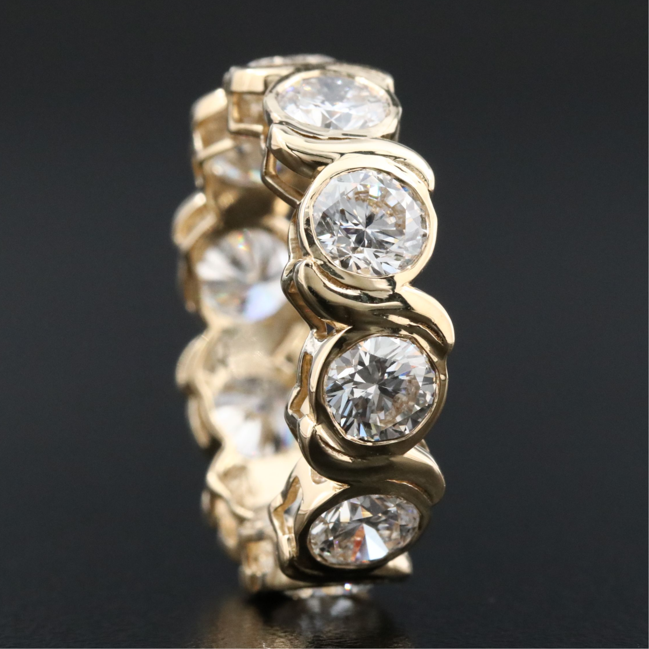 14K 5.56 CTW Lab Grown Diamond Eternity Band