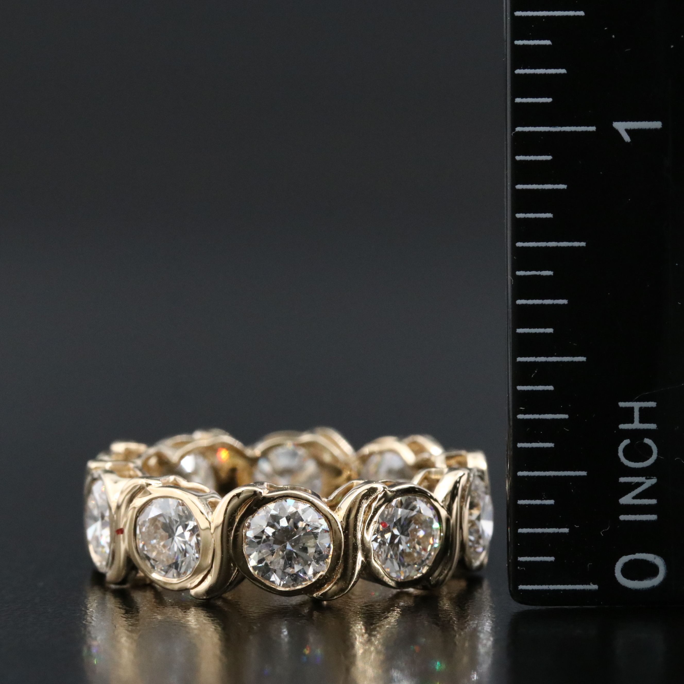 14K 5.56 CTW Lab Grown Diamond Eternity Band
