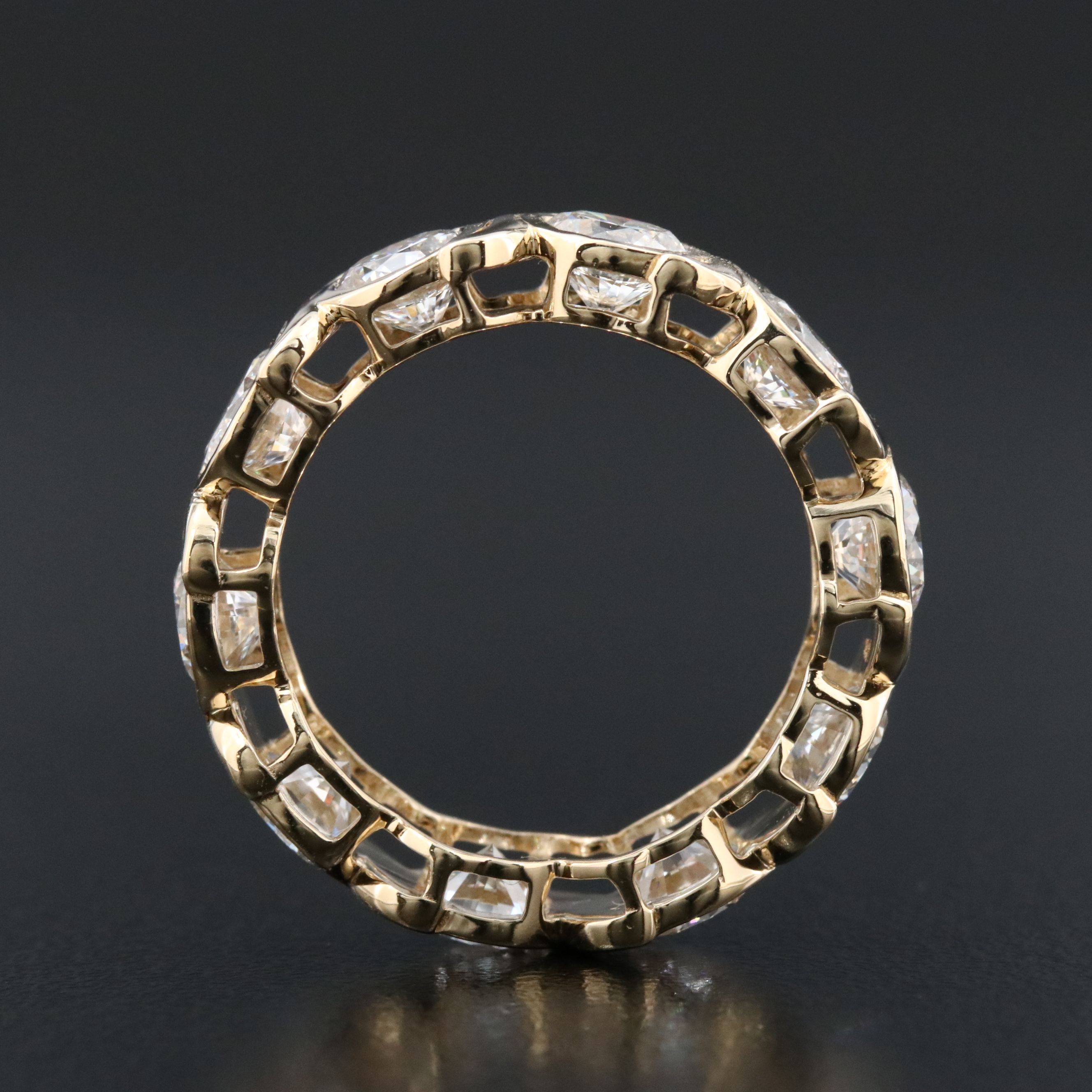 14K 5.56 CTW Lab Grown Diamond Eternity Band