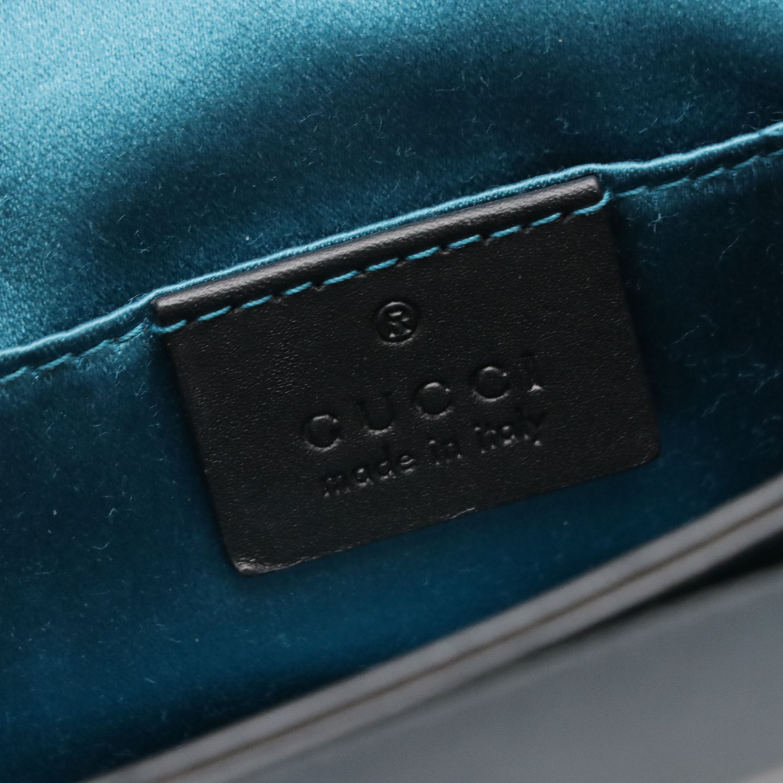 Gucci Ophidia Small Shoulder Bag in Black Suede