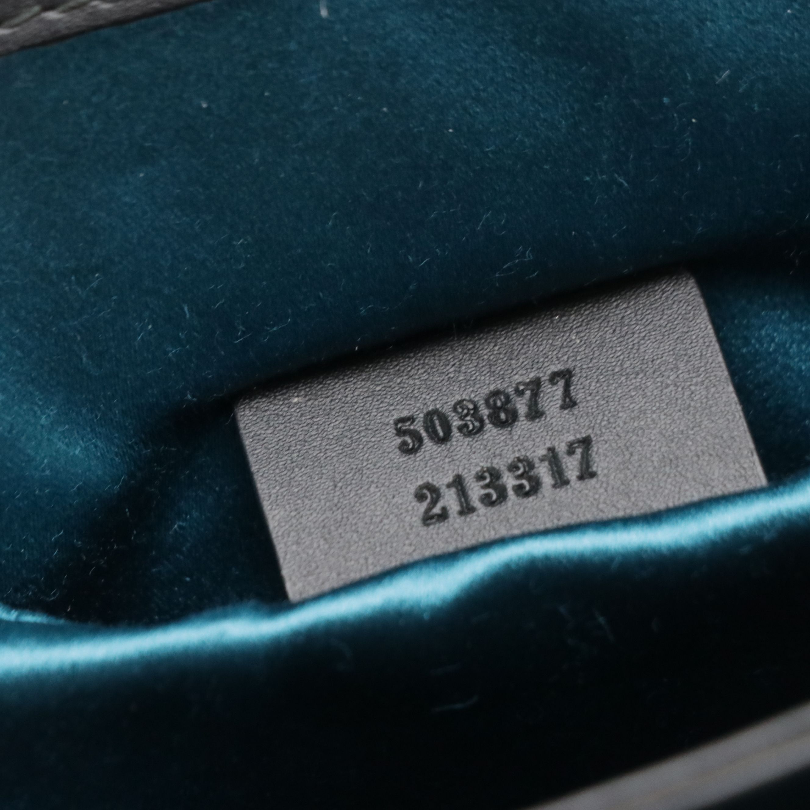 Gucci Ophidia Small Shoulder Bag in Black Suede