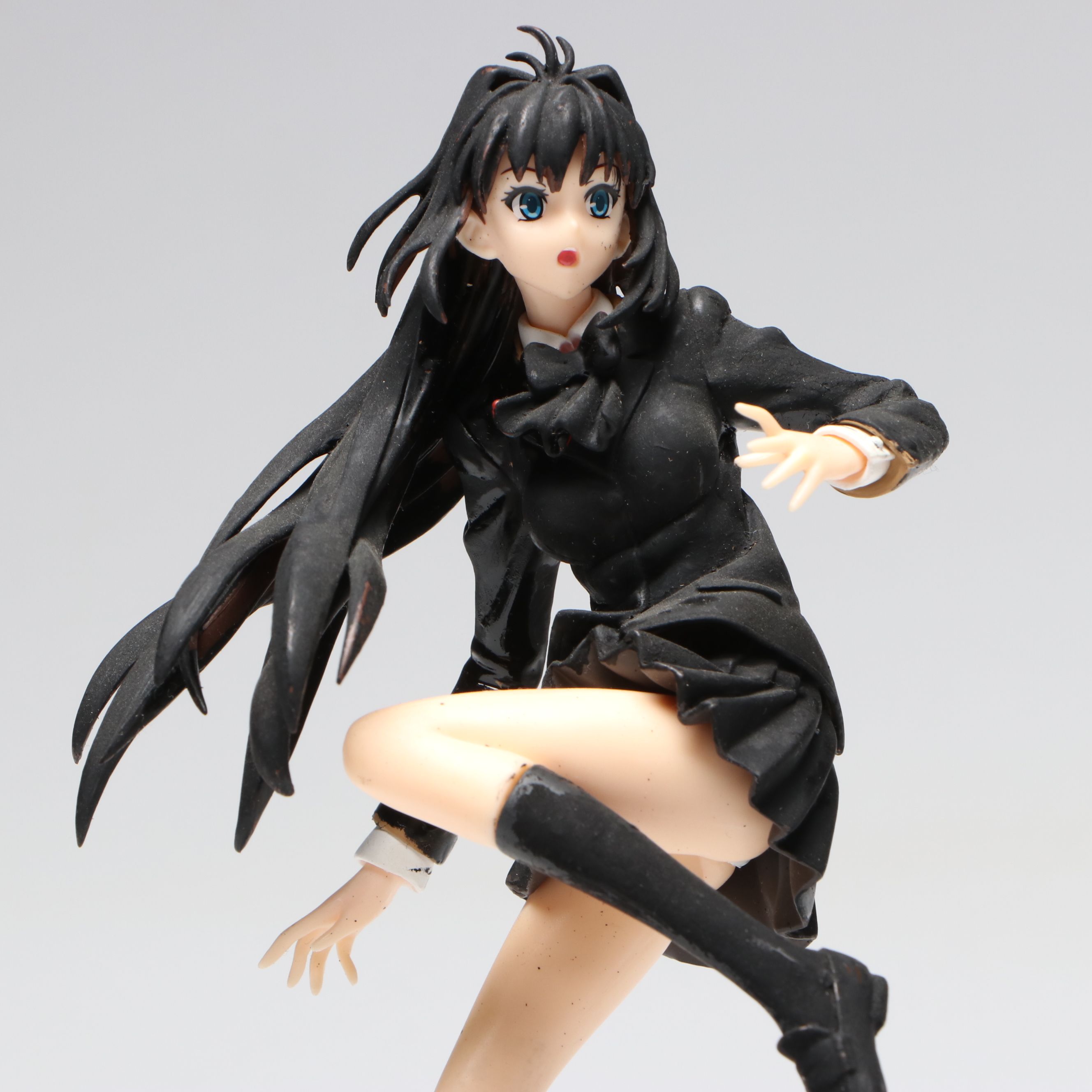 Hand-Painted Anime Figure on Custom Base, 21st Century