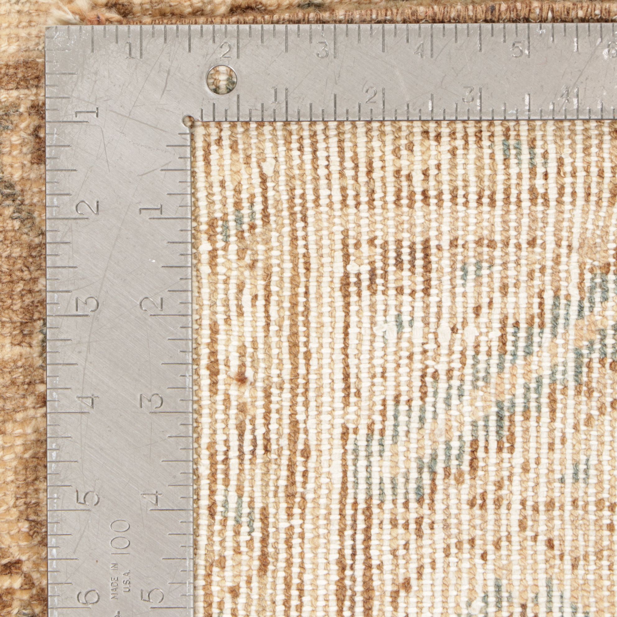 3'8 x 13'4 Hand-Knotted Persian Veramin Long Rug