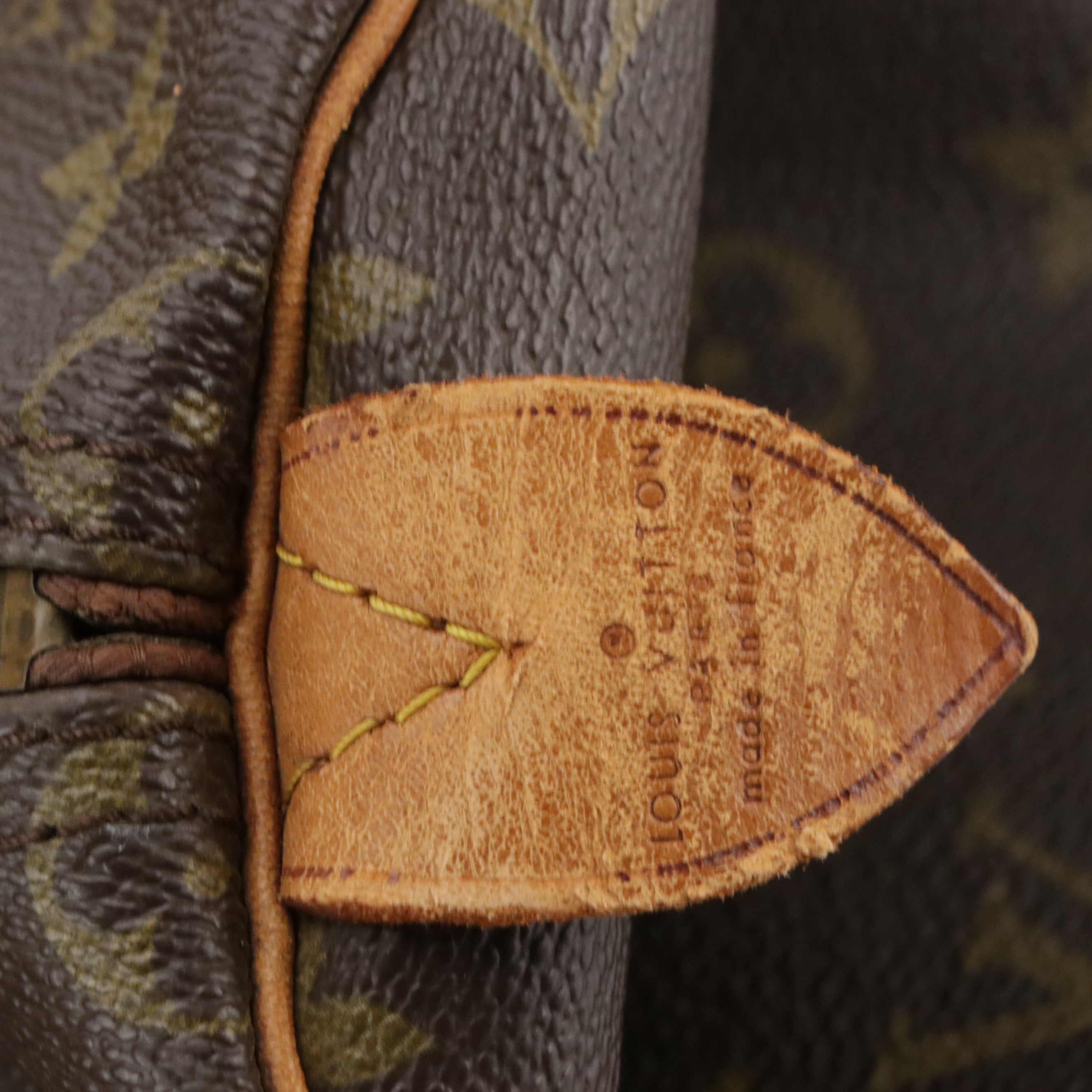 Louis Vuitton Keepall 55 Duffle Bag in Monogram Canvas and Leather