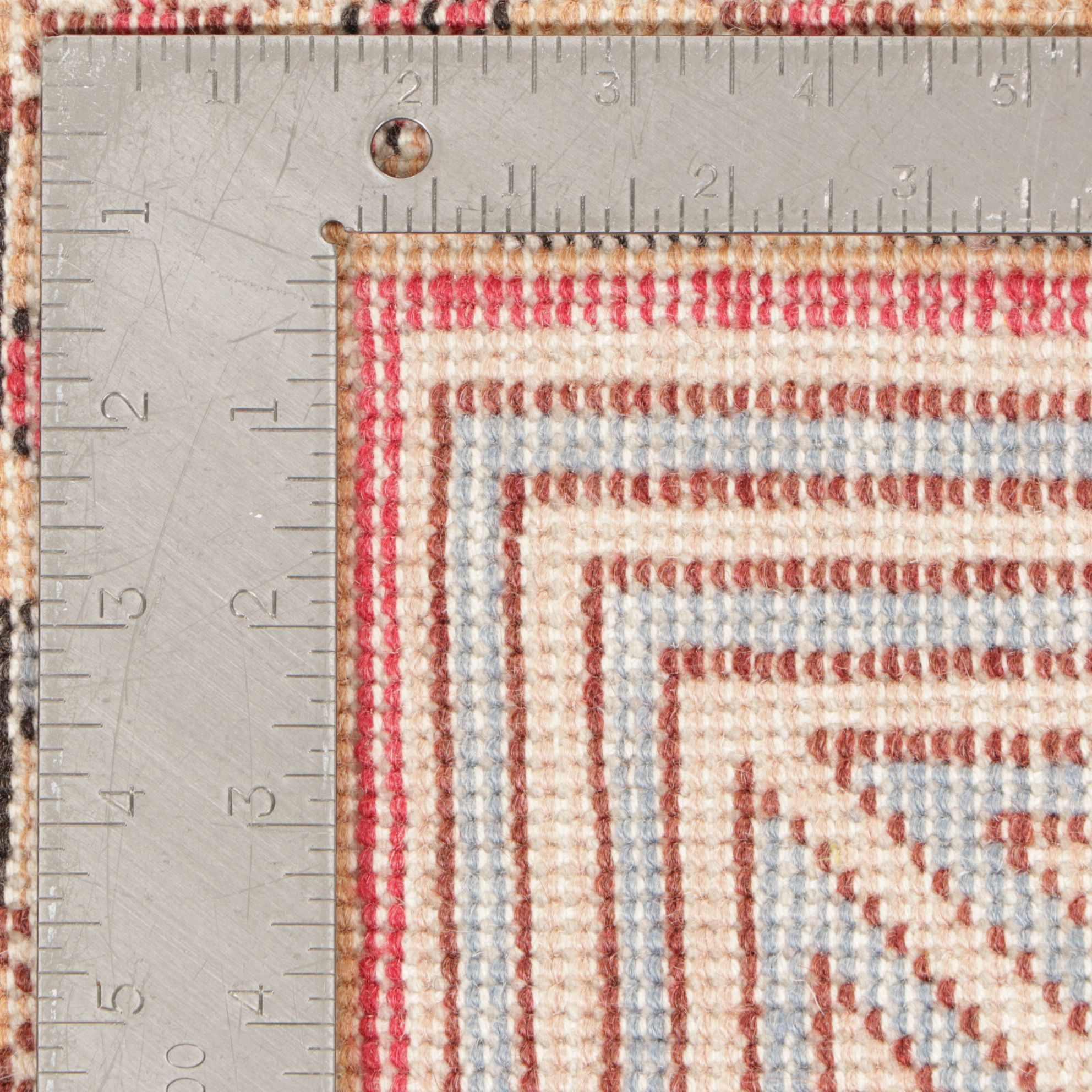 2'9 x 10'11 Hand-Knotted Afghan Turkmen Carpet Runner