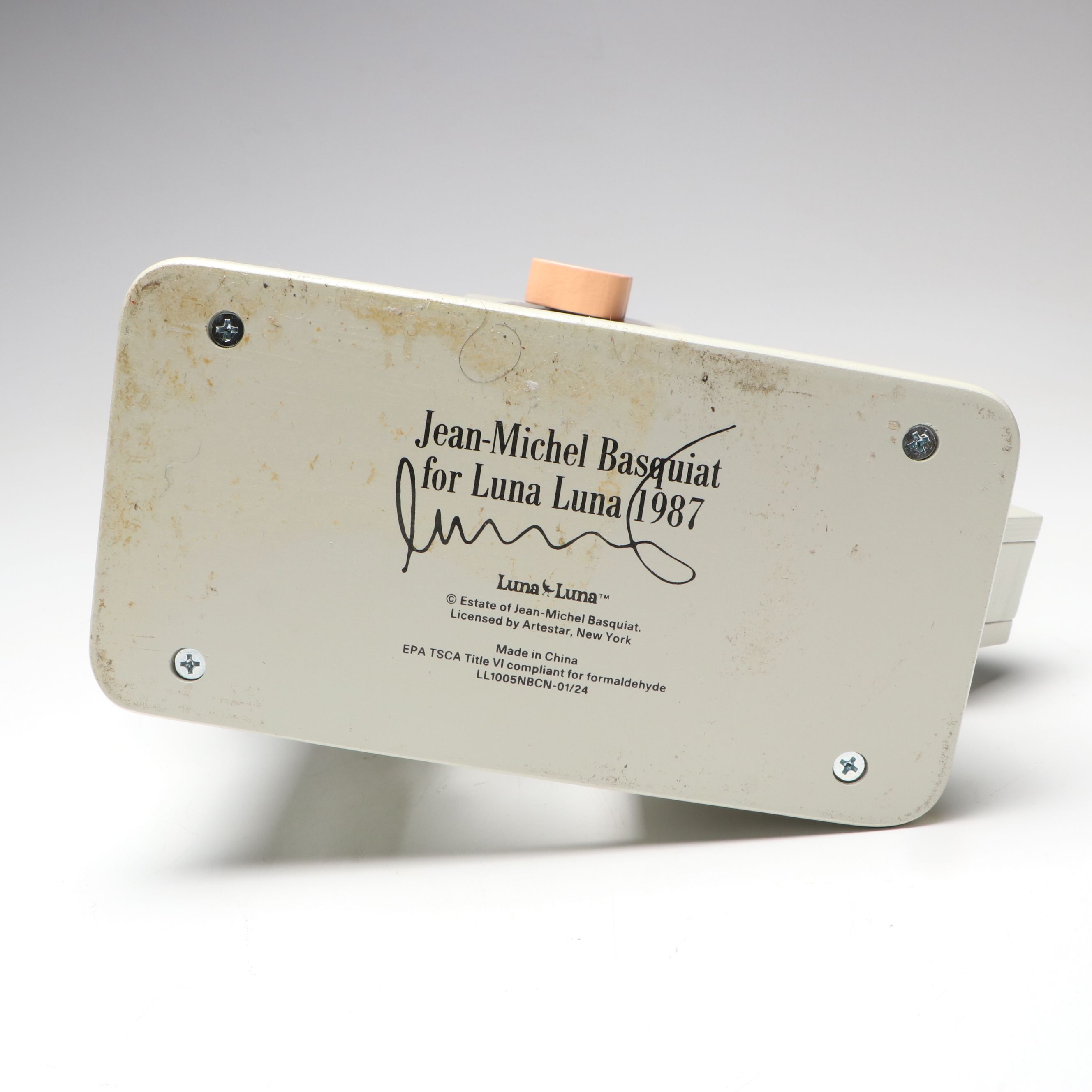 Luna Luna Painted Wood "Basquiat Ferris Wheel Toy," 21st Century