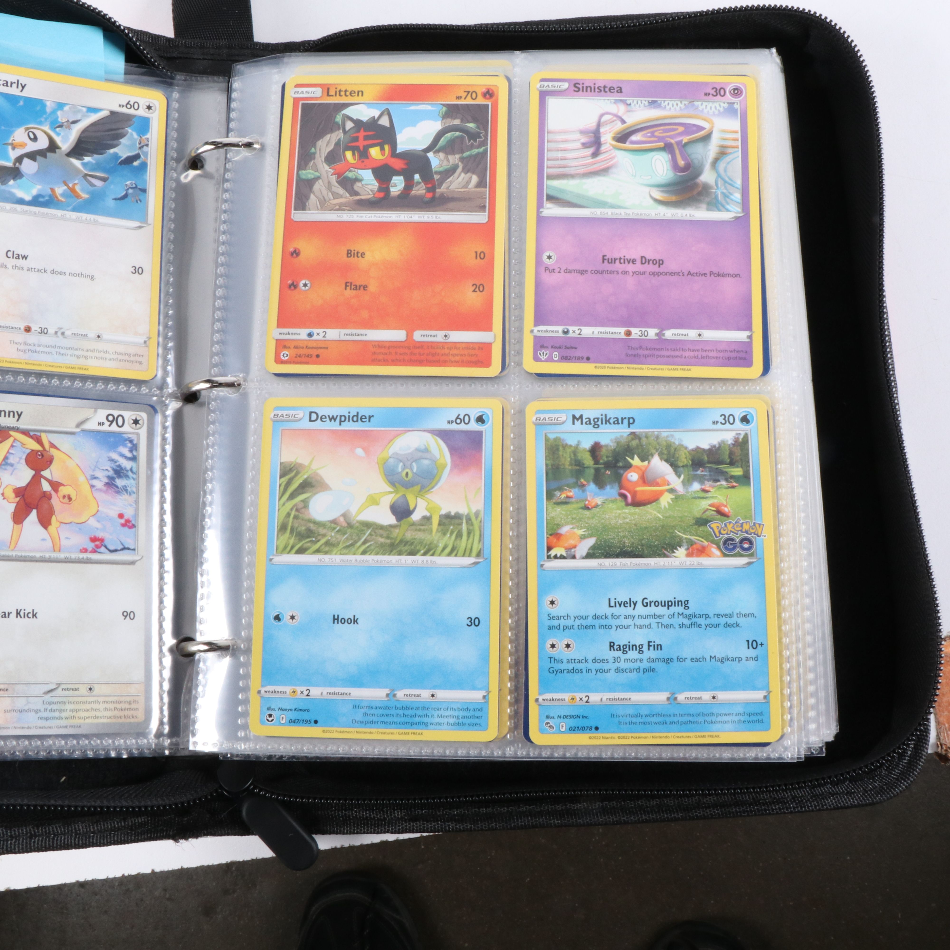 Two Albums of Pokémon Trading Cards