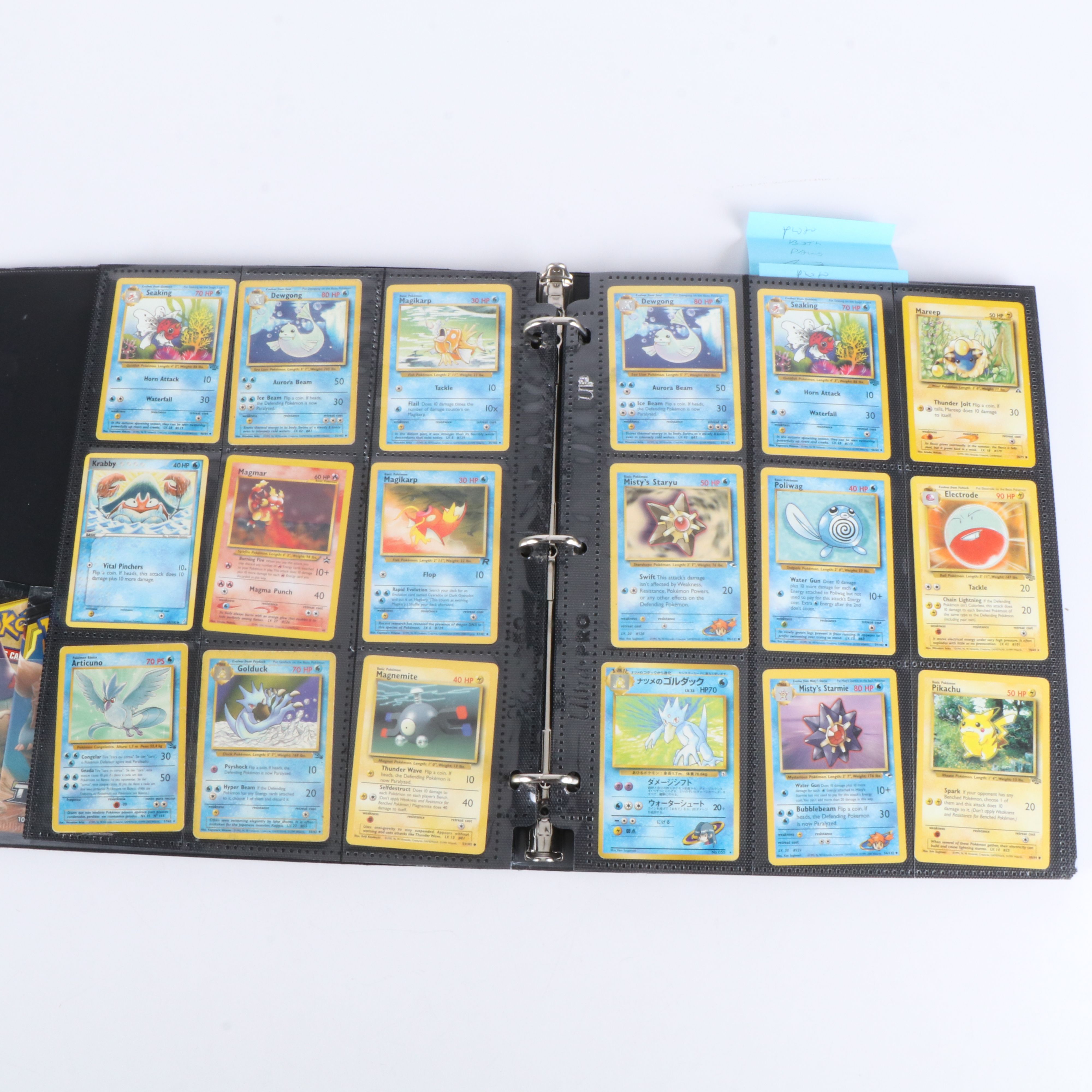 Two Albums of Pokémon Trading Cards