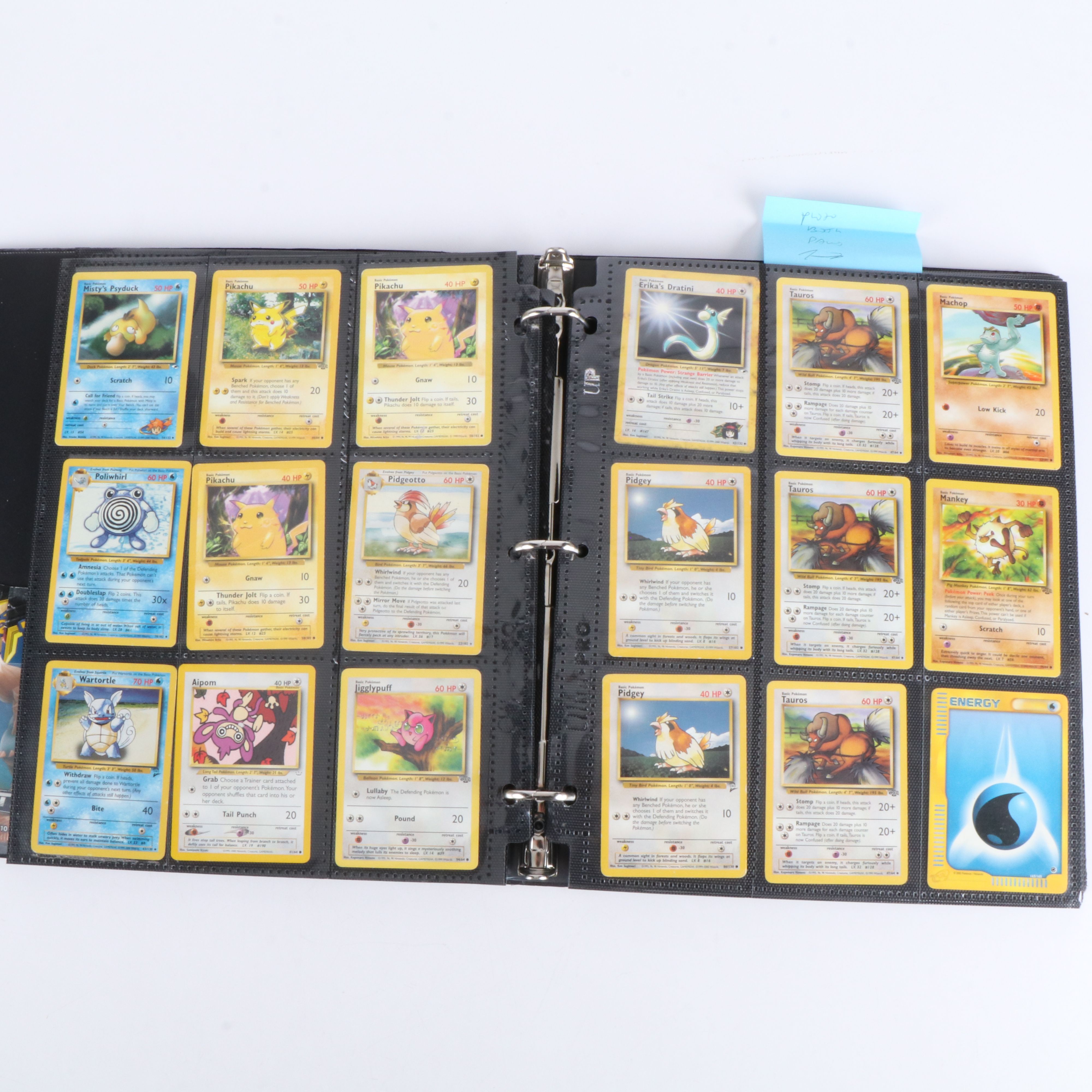 Two Albums of Pokémon Trading Cards