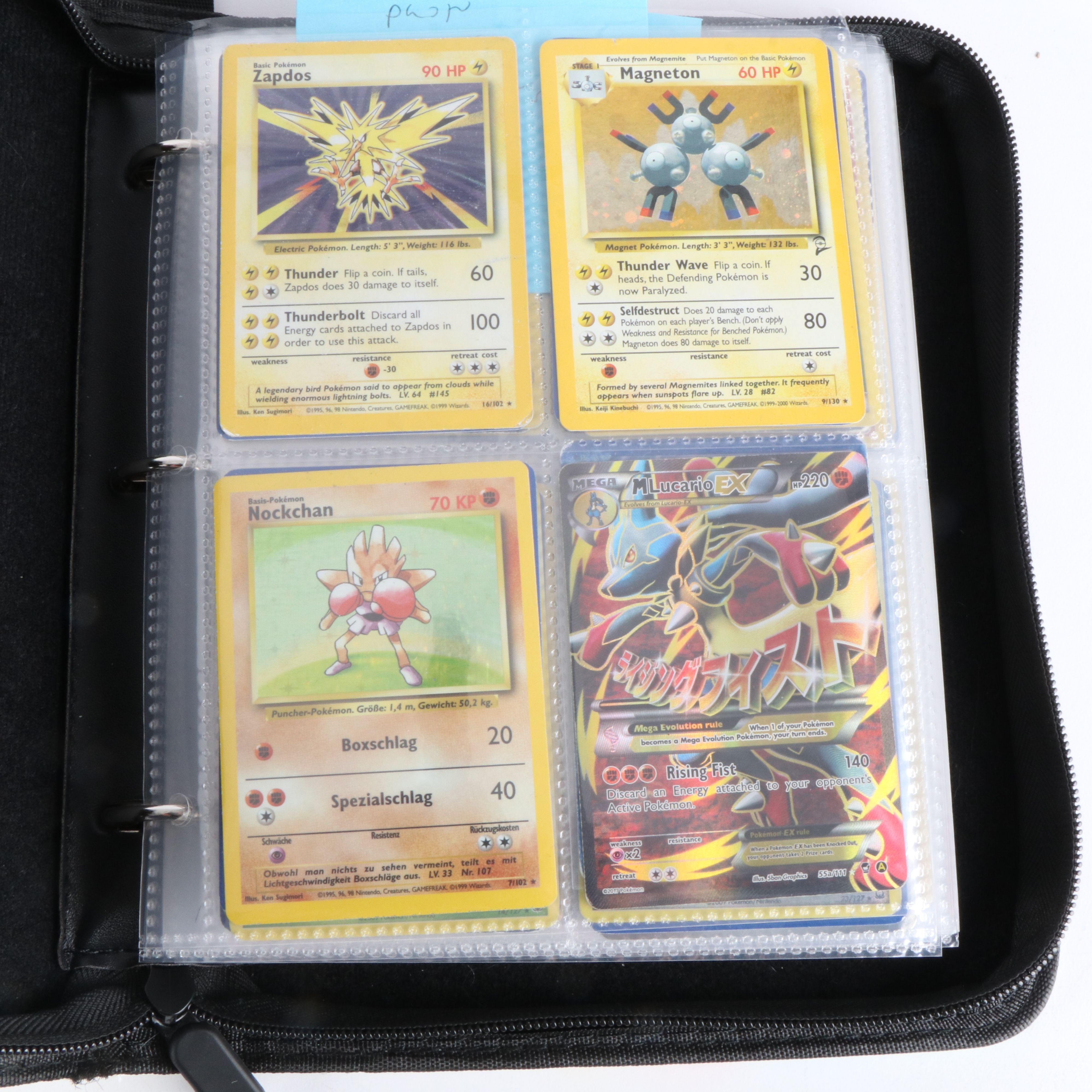 Two Albums of Pokémon Trading Cards