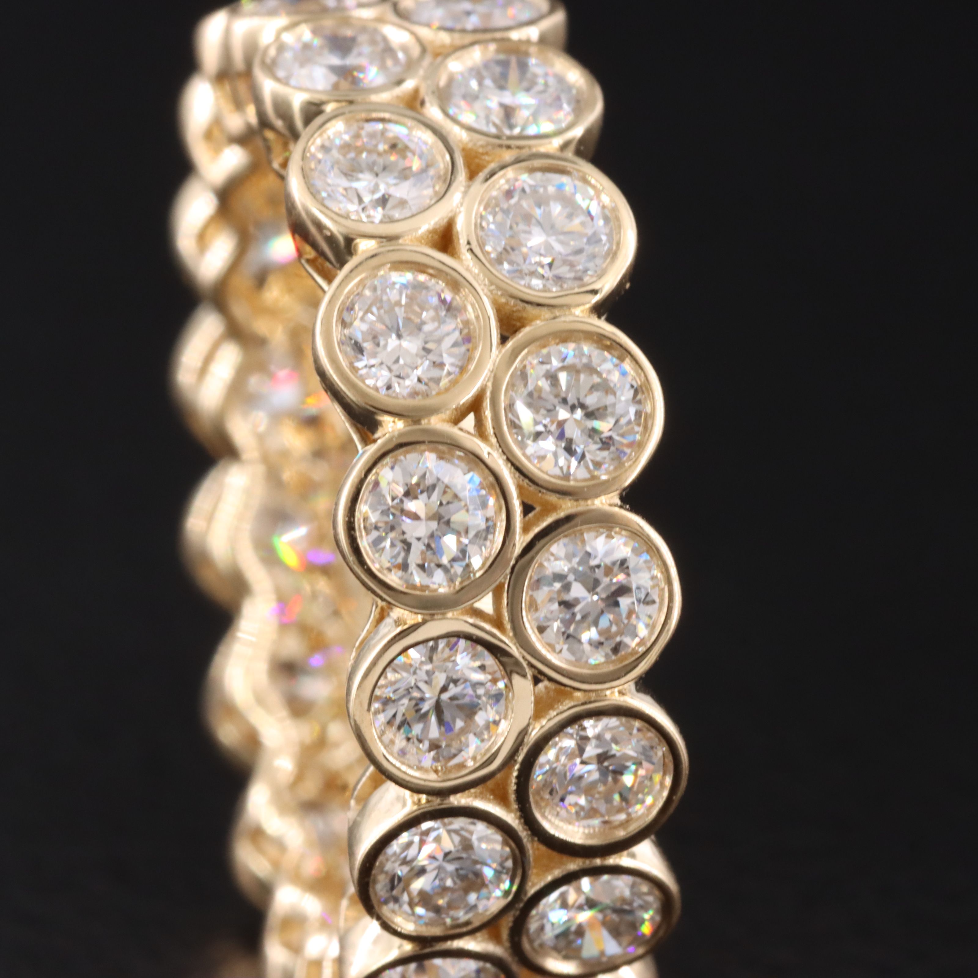 14K 3.51 CTW Lab Grown Diamond Eternity Band