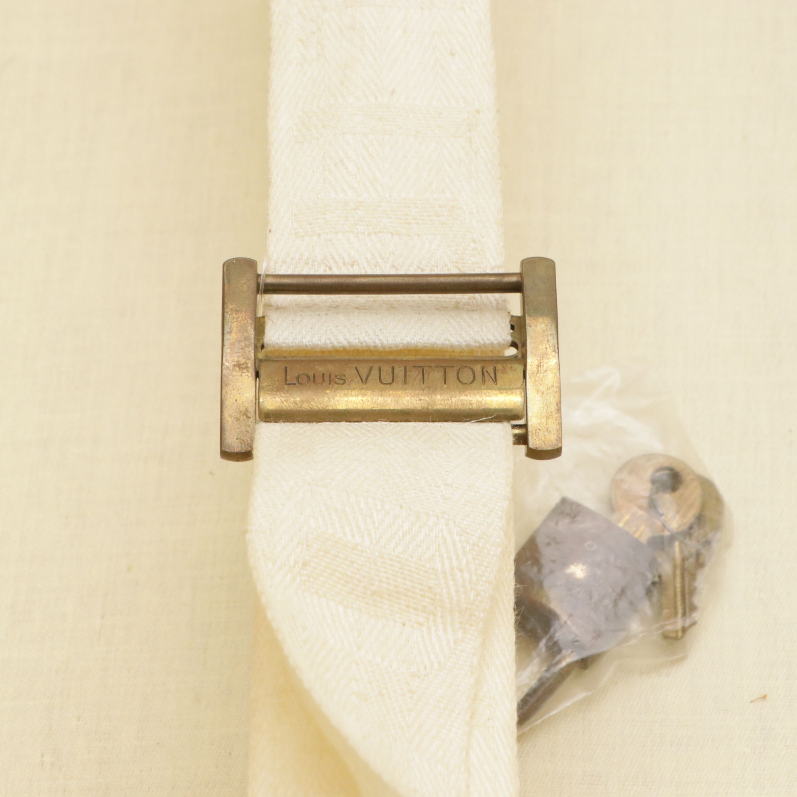 Louis Vuitton Stratos 60 Suitcase in Monogram Canvas and Leather