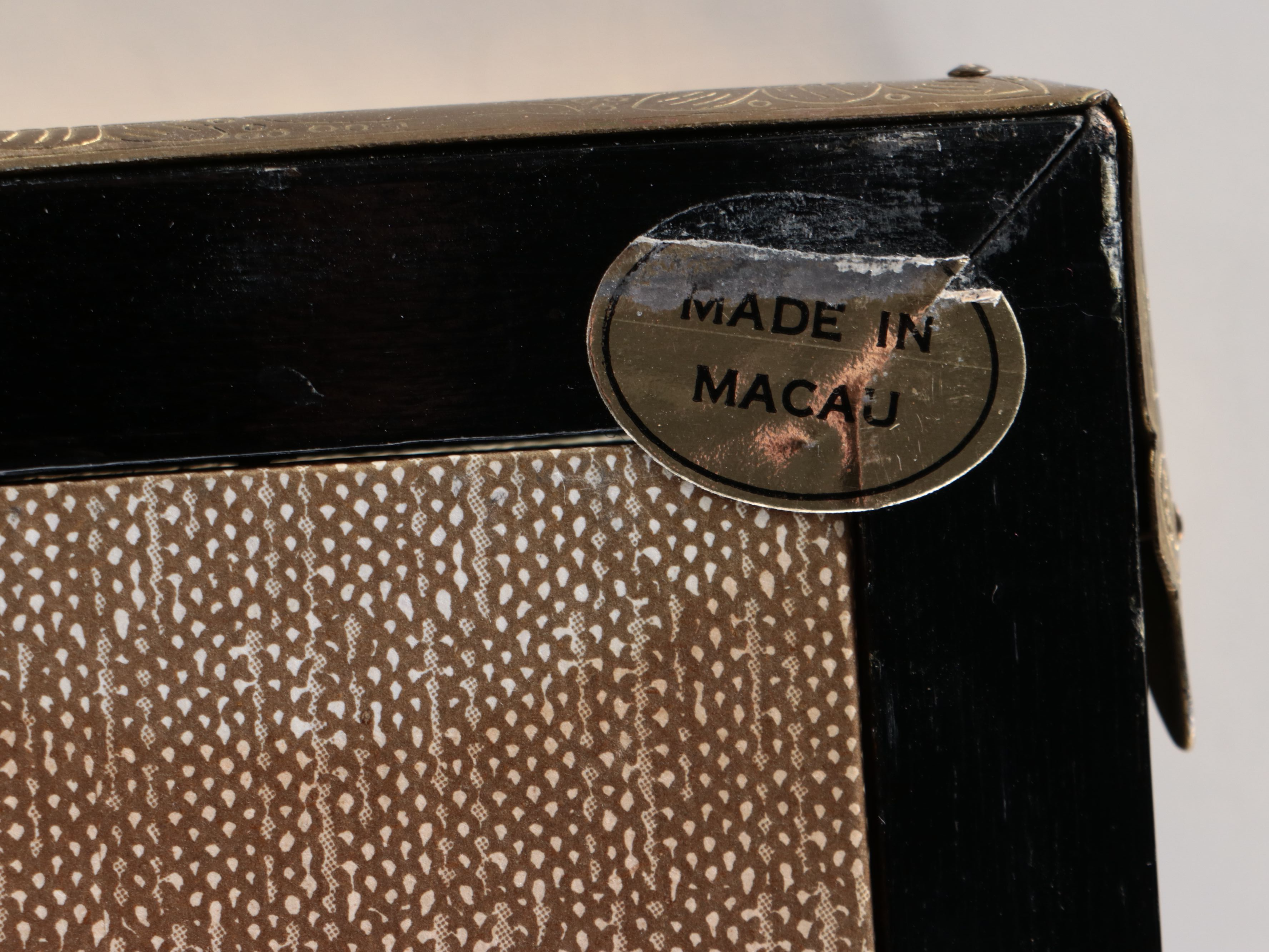 Chinese Four-Panel Hand-Painted Silk Room Divider, Late 20th Century