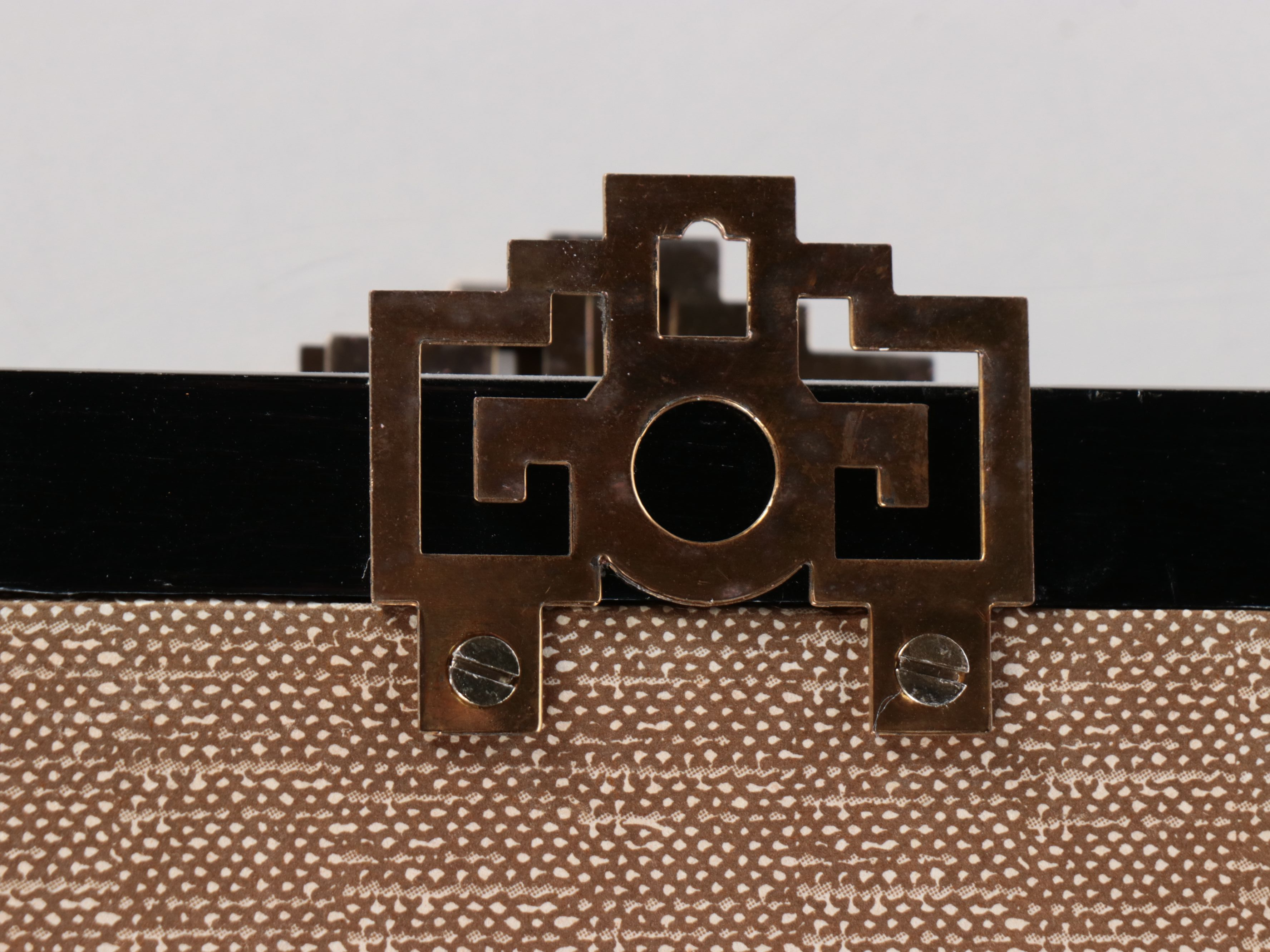 Chinese Four-Panel Hand-Painted Silk Room Divider, Late 20th Century