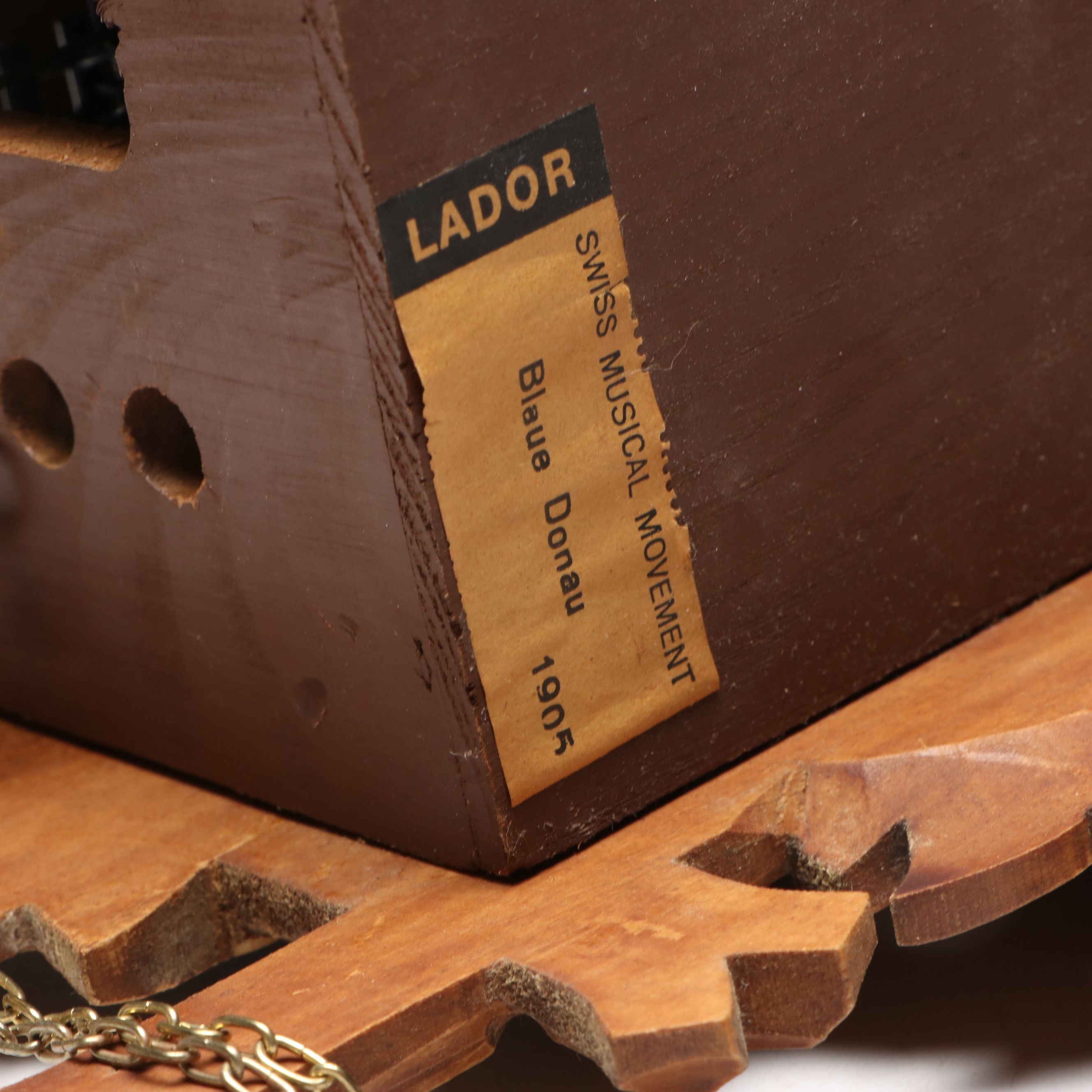 Black Forest Hand-Carved Musical Wooden Cuckoo Clock