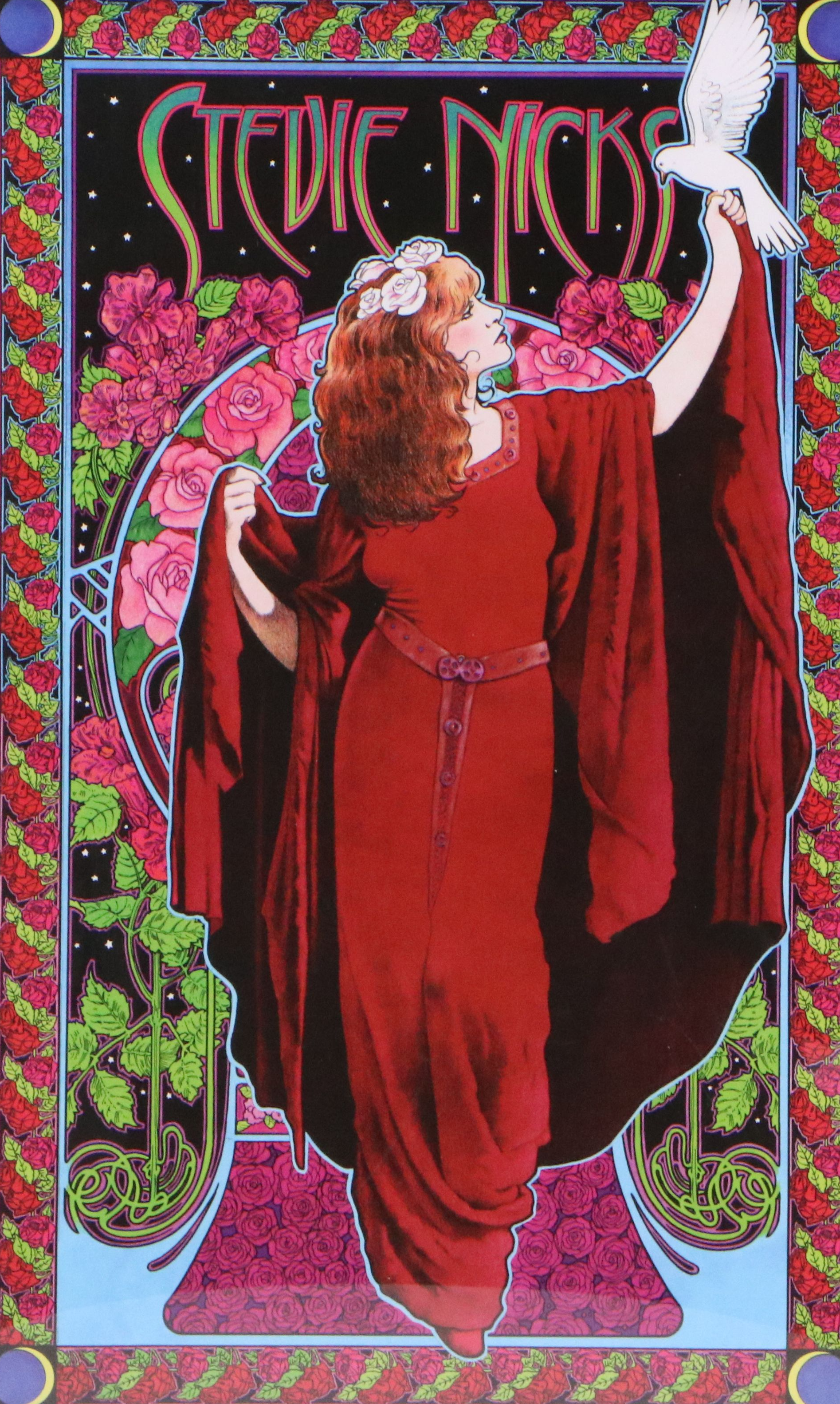 Bob Masse Offset Lithograph "Stevie Nicks," Late 20th century