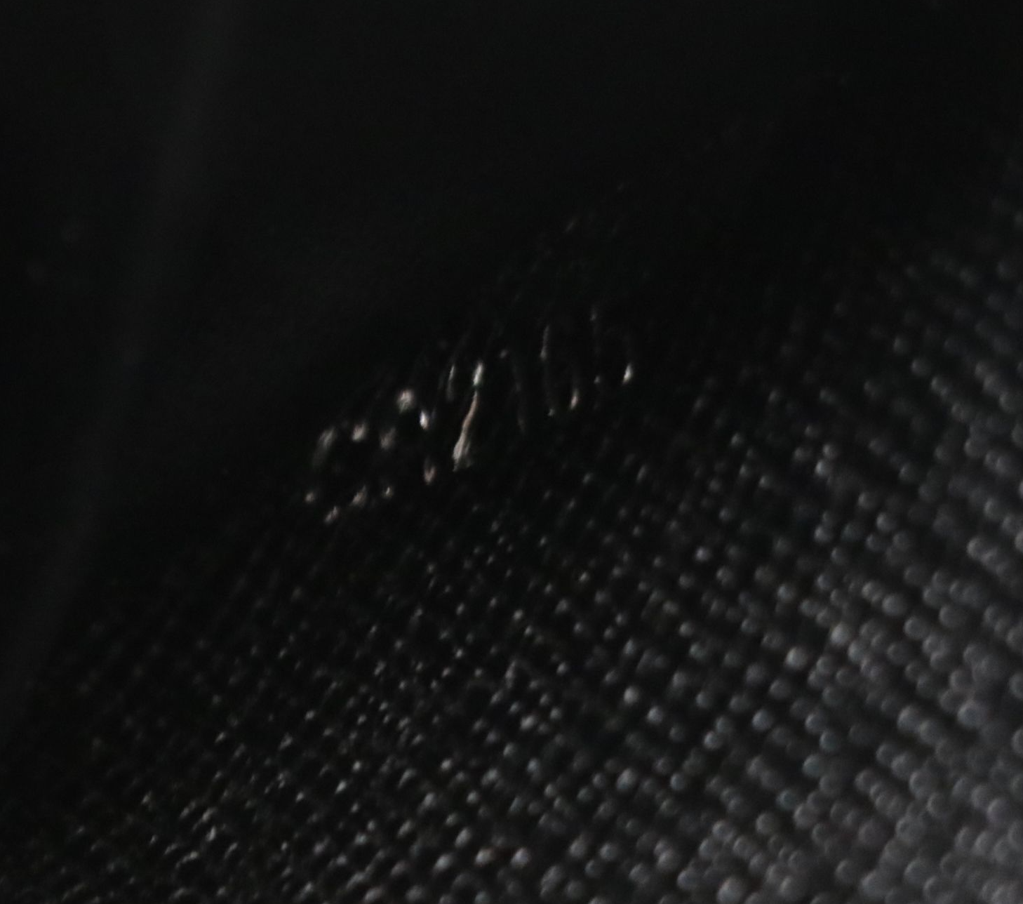 Louis Vuitton Zippy Wallet in Graphite Damier and Black Leather