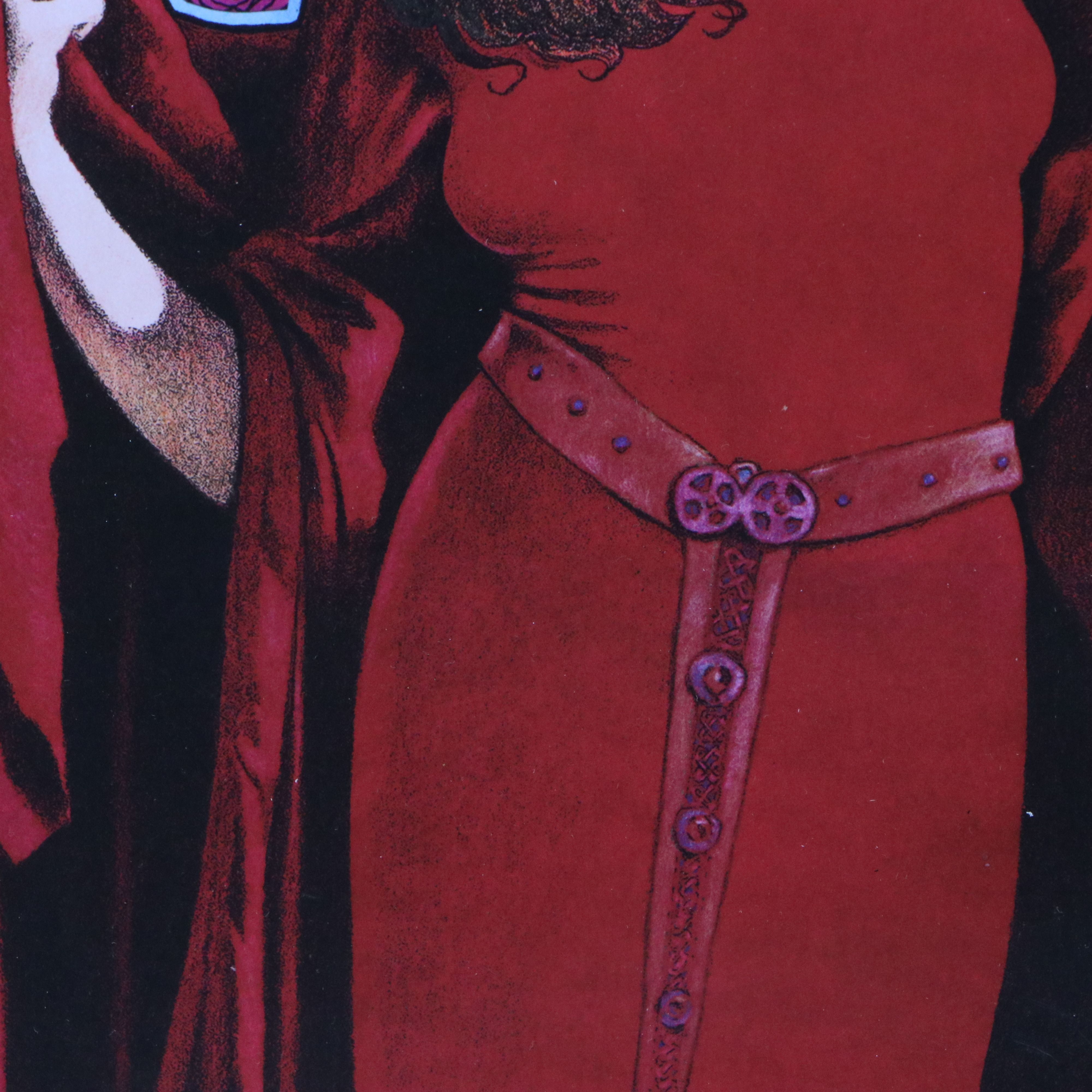 Bob Masse Offset Lithograph "Stevie Nicks," Late 20th century