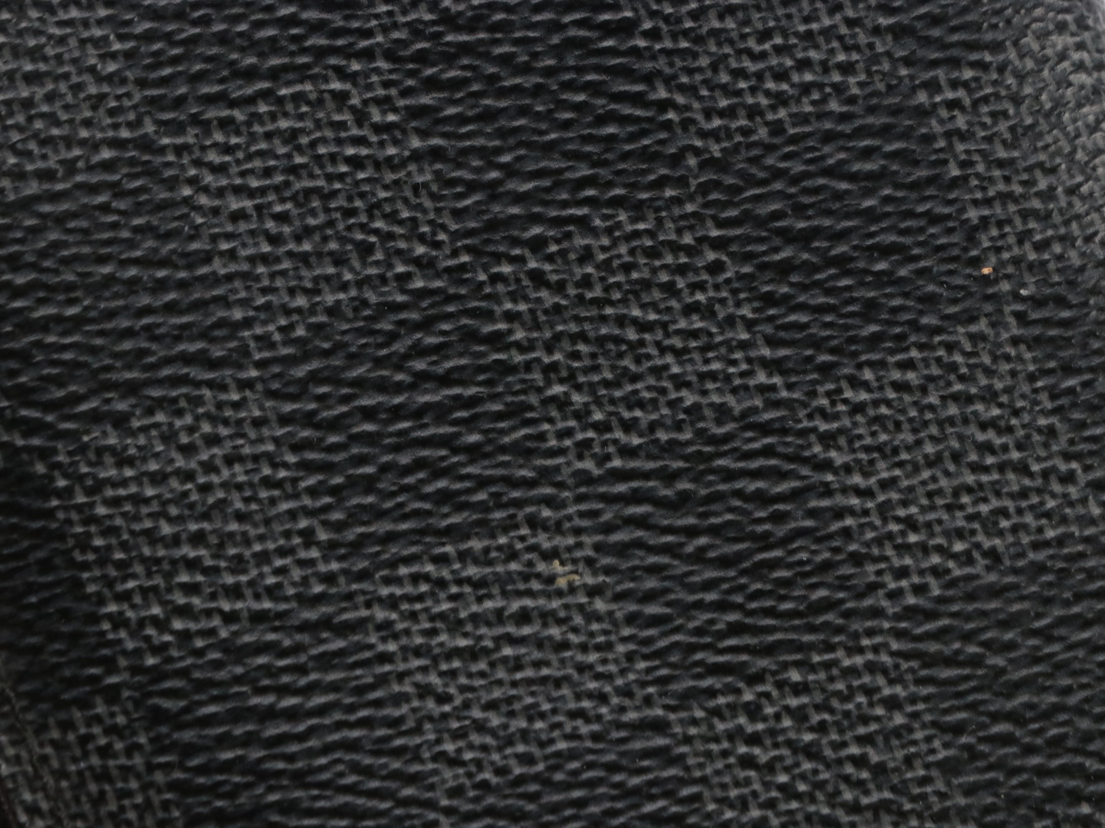 Louis Vuitton Zippy Wallet in Graphite Damier and Black Leather