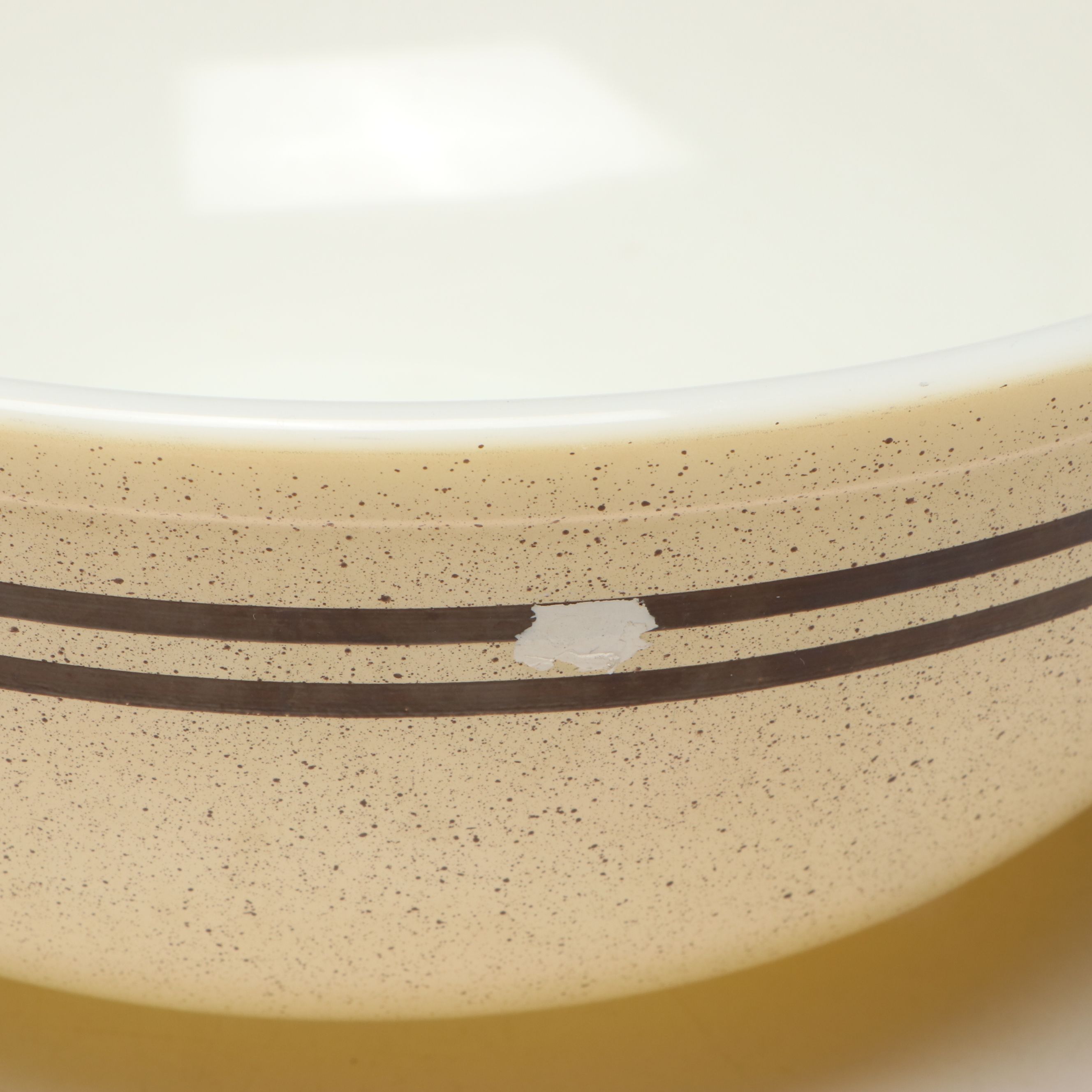 Pyrex and Yellow Ware Ceramic Bowls, Late 20th Century