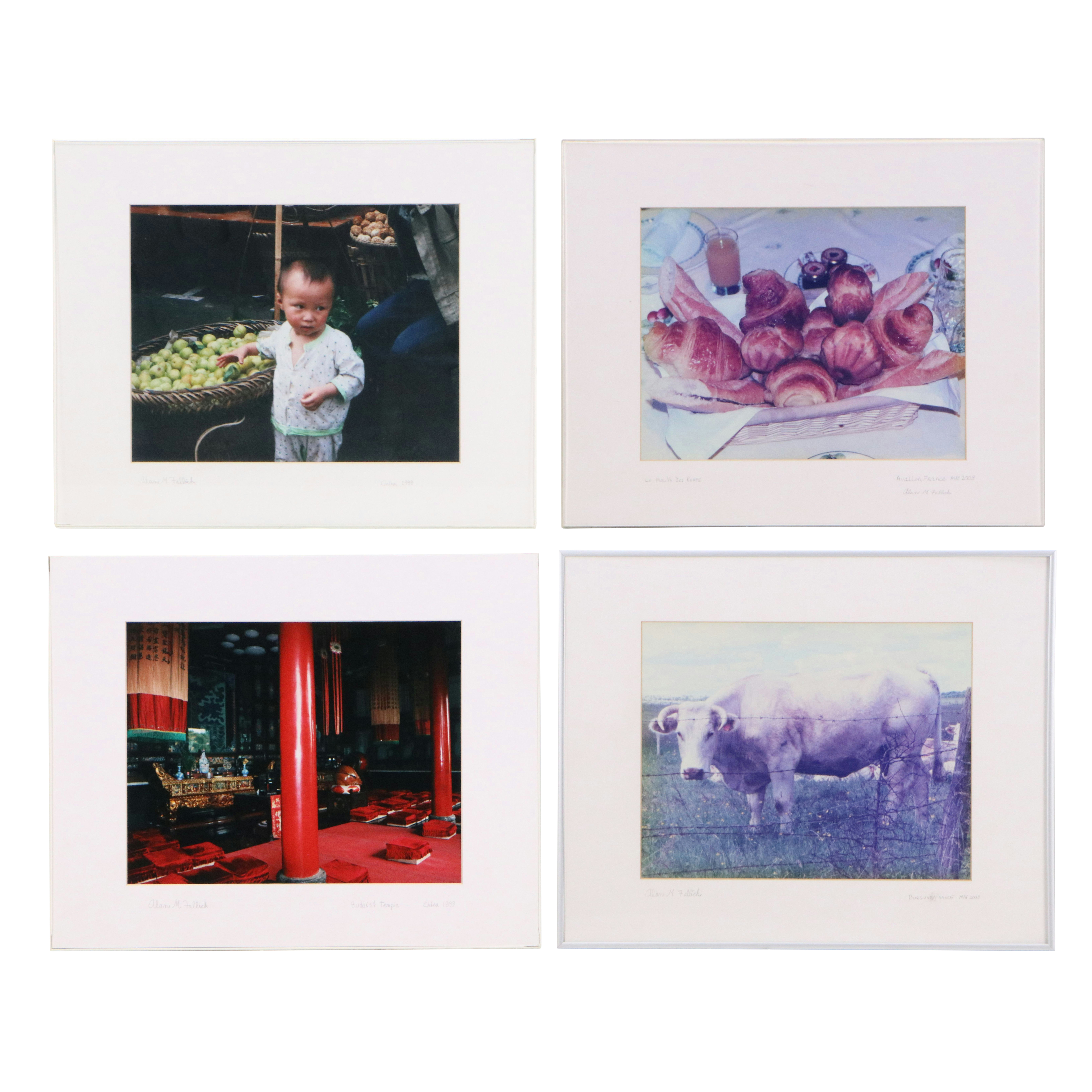 Alan M. Fallick Chromogenic Travel Photographs of France and China, 1999 - 2003