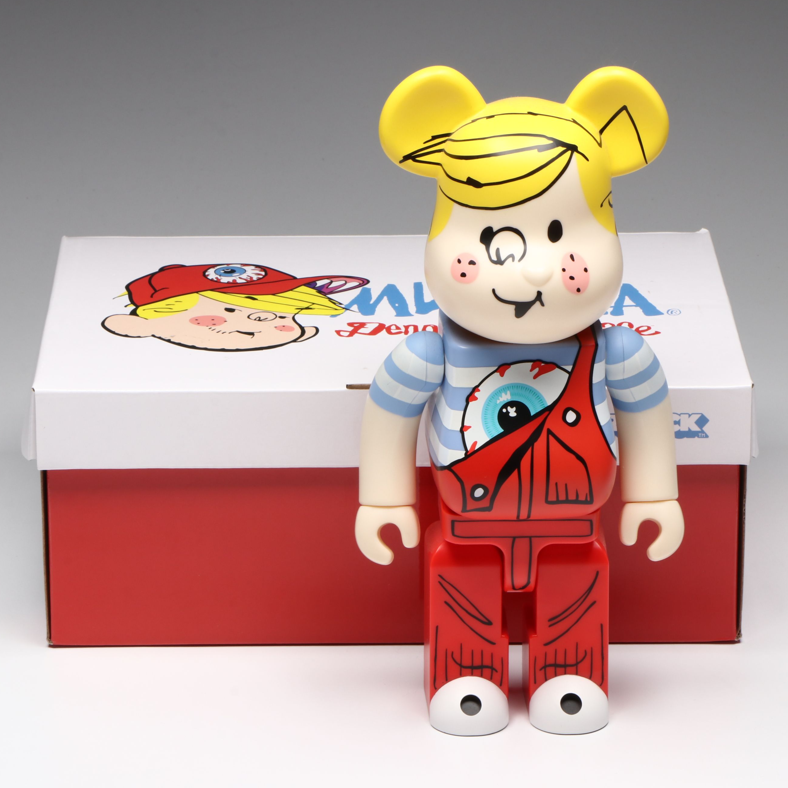Medicom Bearbrick MISHKA x Dennis The Menace Action Figure