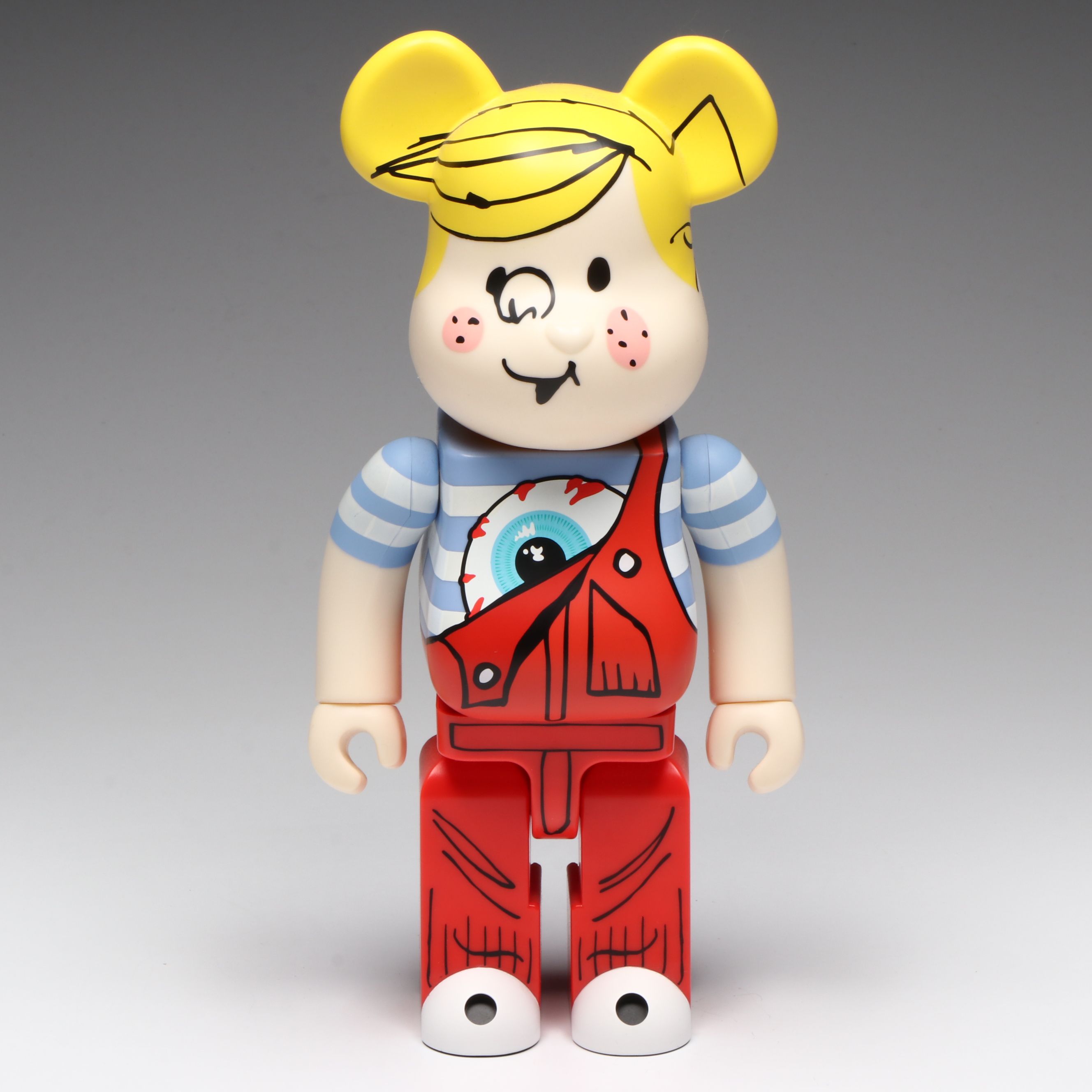 Medicom Bearbrick MISHKA x Dennis The Menace Action Figure