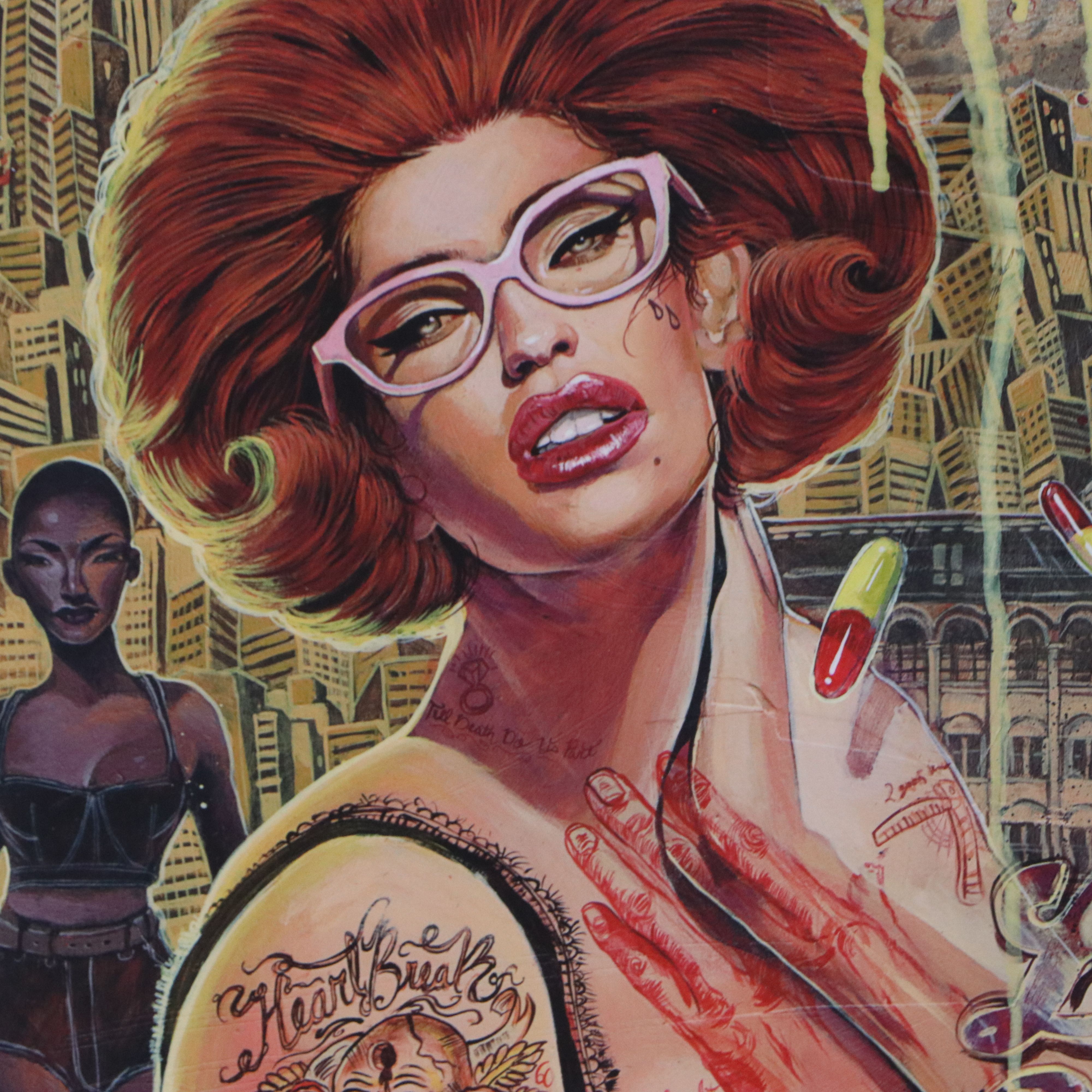 Serge Gay Jr. Digital Print "Love Drug," 2012