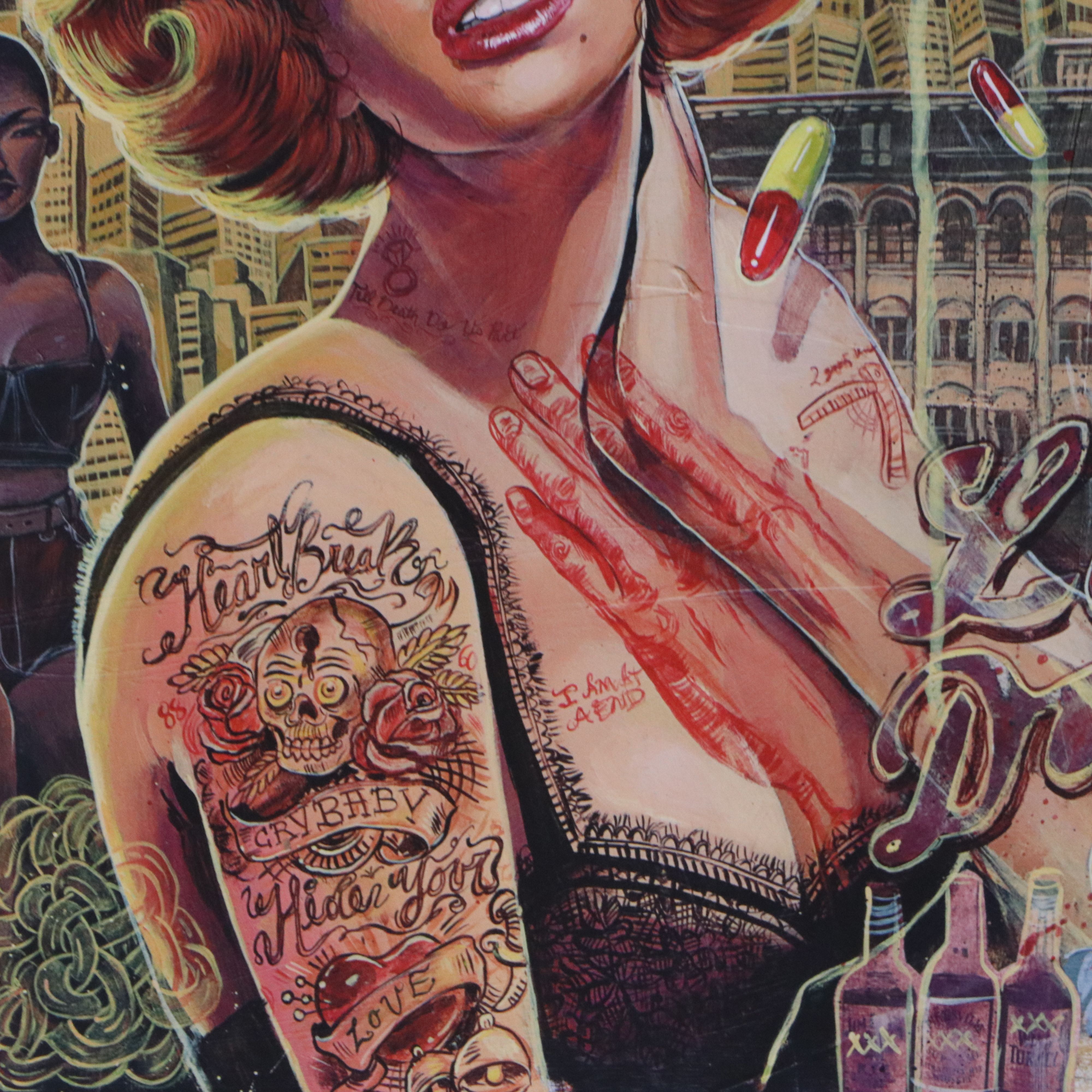 Serge Gay Jr. Digital Print "Love Drug," 2012