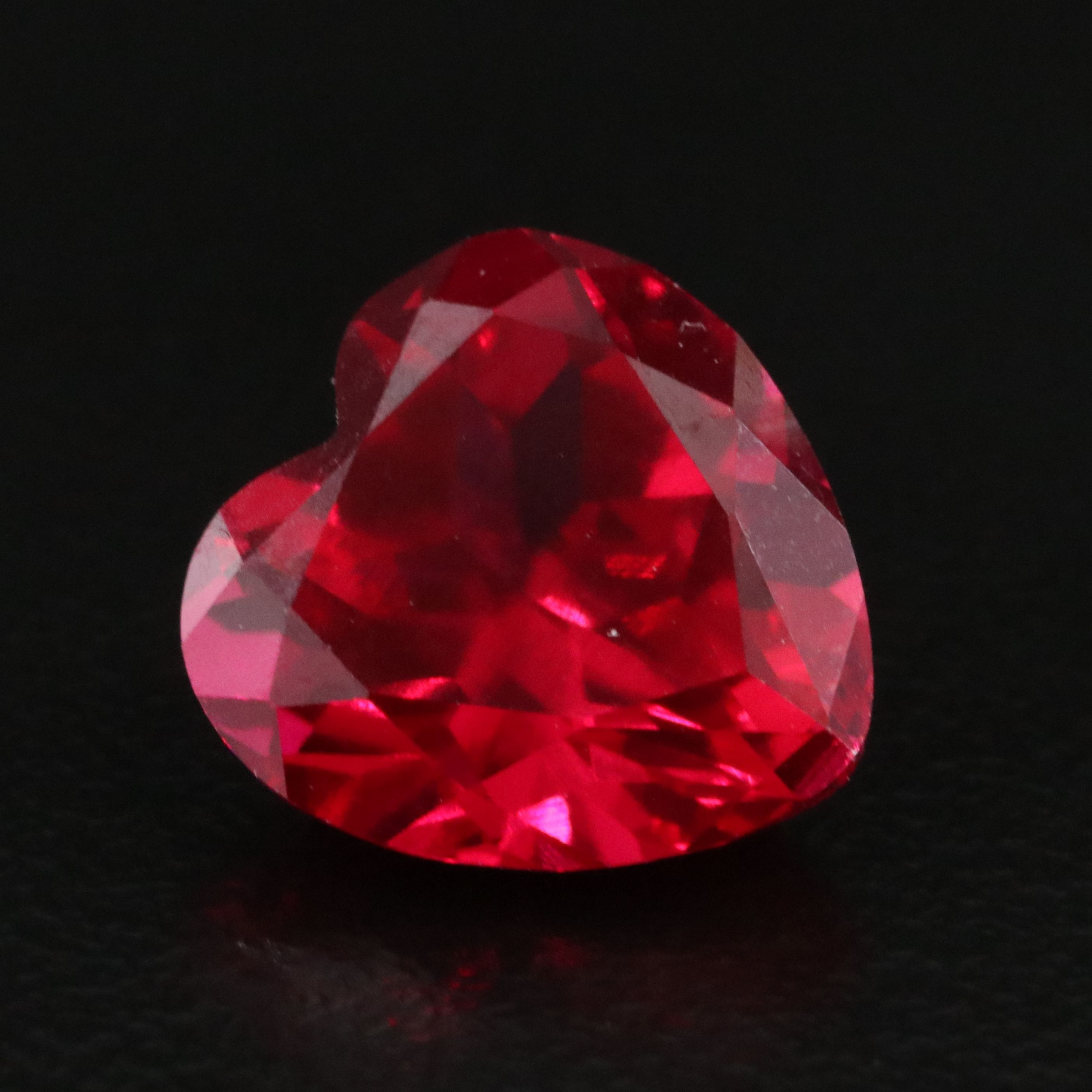 Loose 4.34 CT Lab Grown Ruby