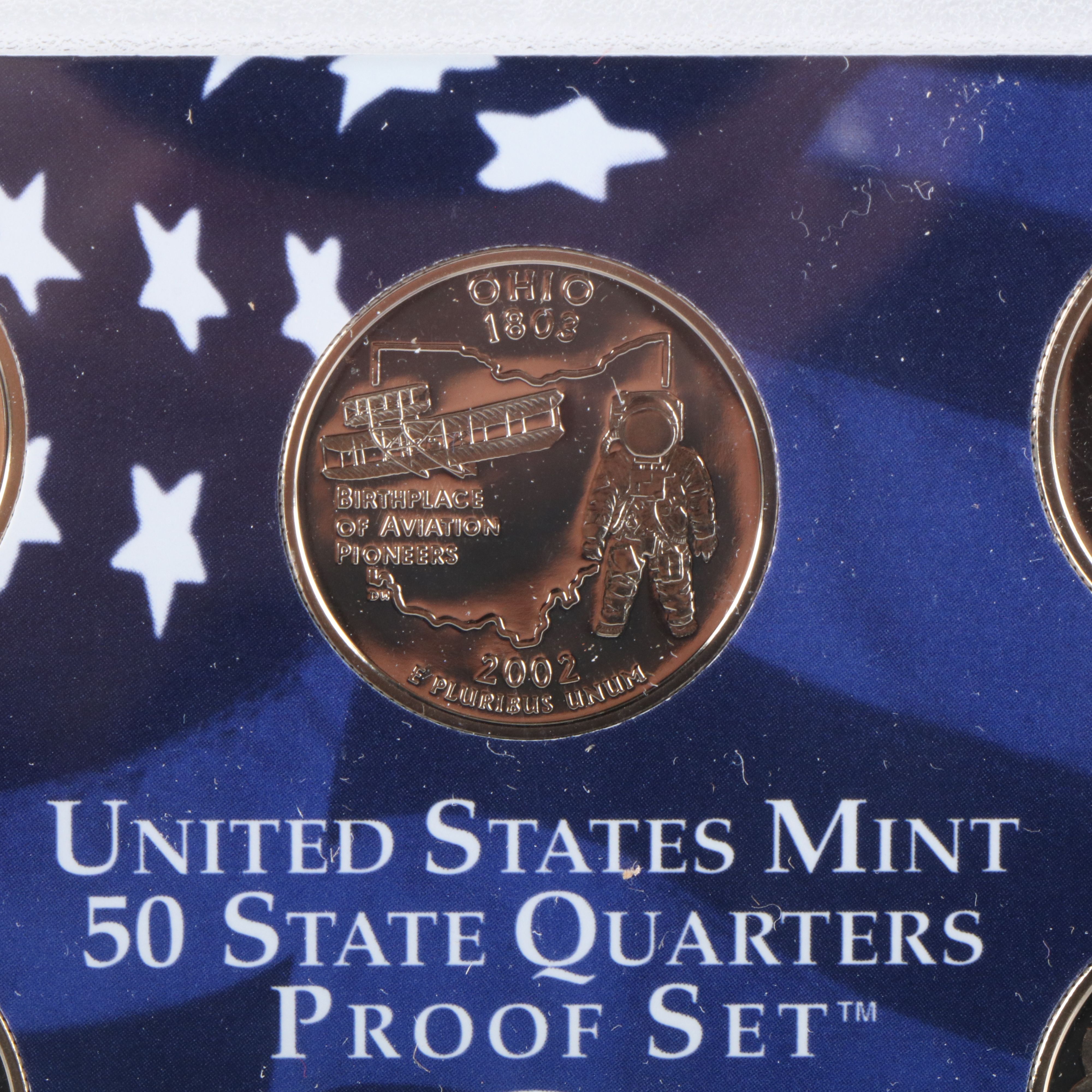 Complete Set of Eleven State Quarter Proof Sets