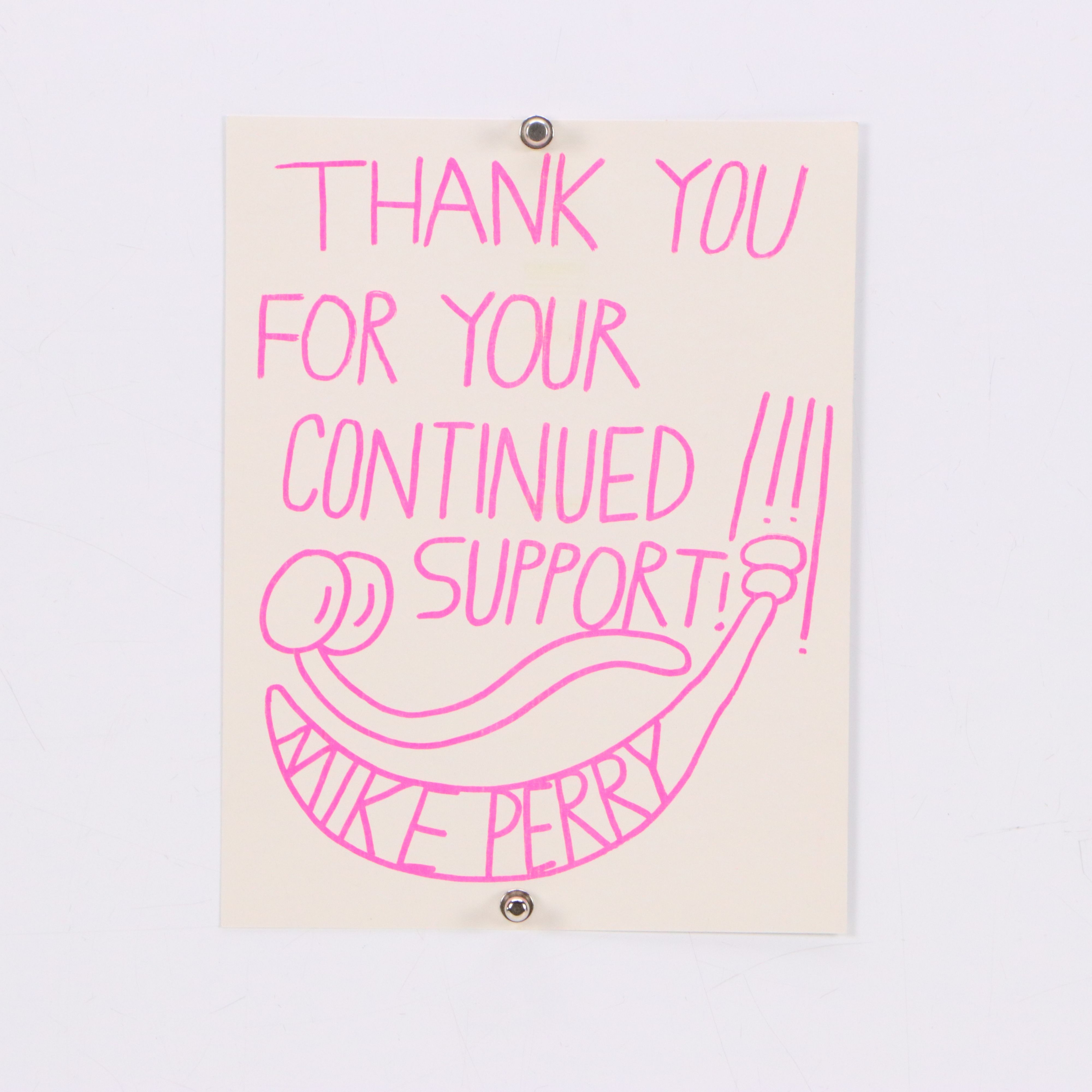 Mike Perry Whimsical Psychedelic Screenprint, 21st Century