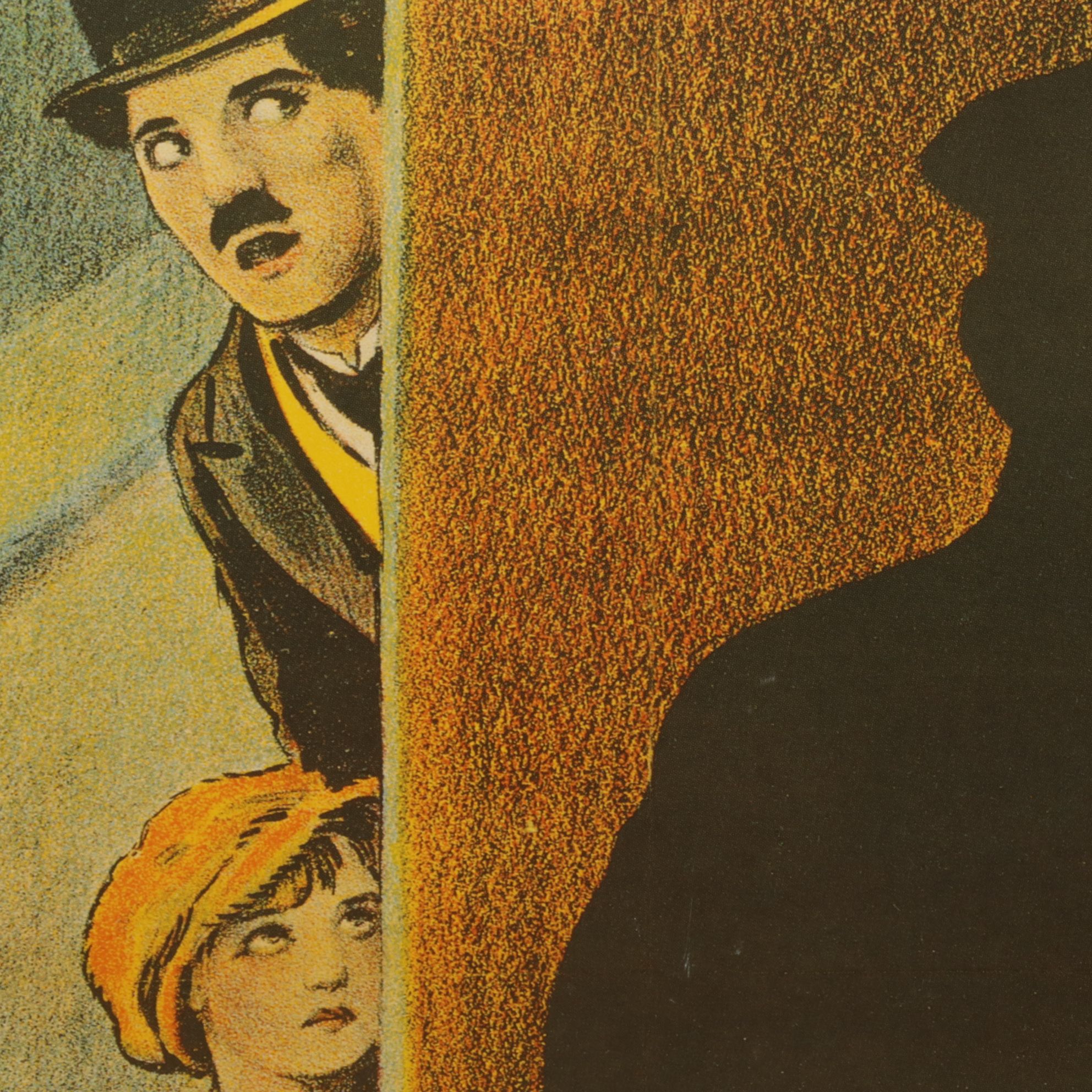 Offset Lithograph Movie Poster for Charlie Chaplin's "Le Gosse (The Kid)"