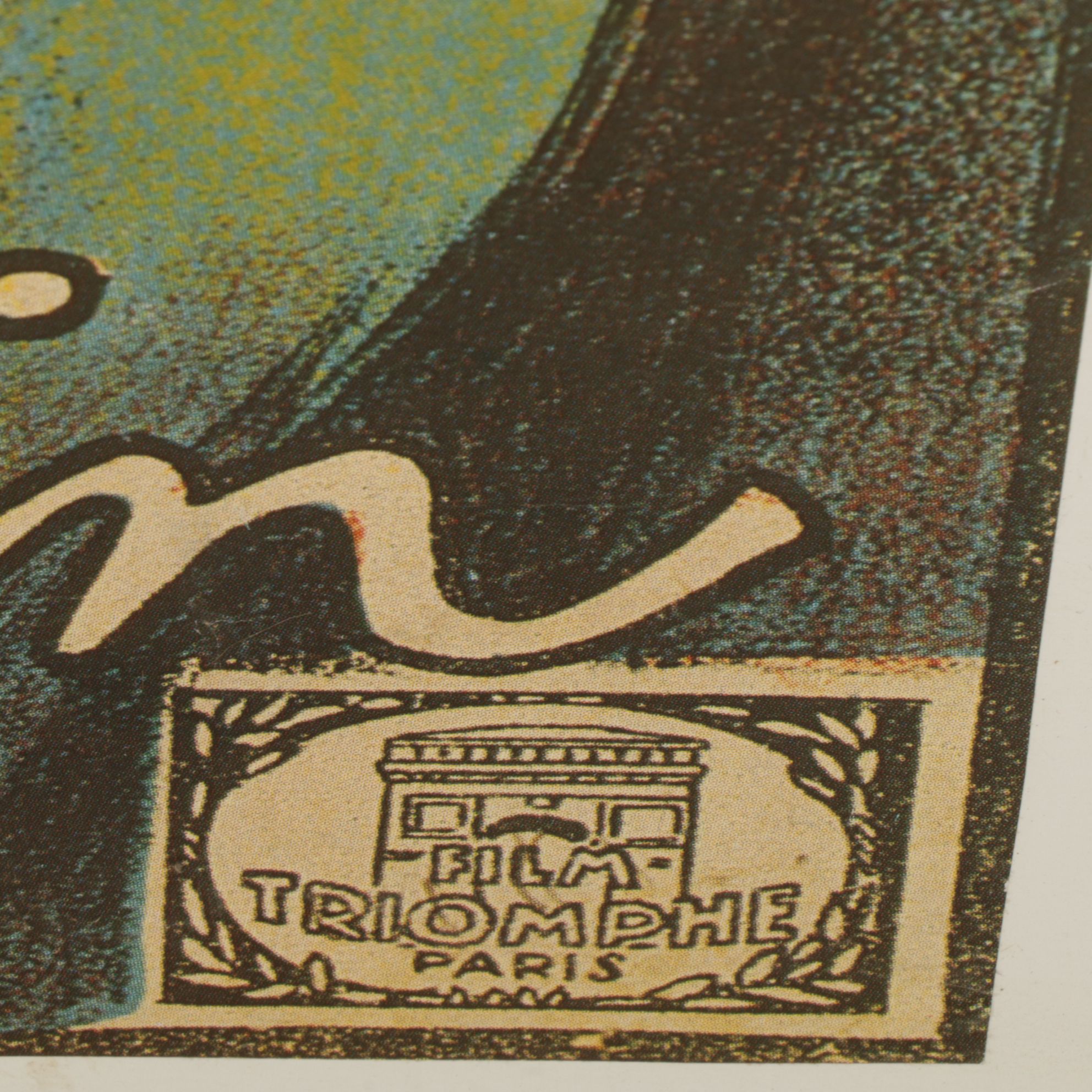 Offset Lithograph Movie Poster for Charlie Chaplin's "Le Gosse (The Kid)"